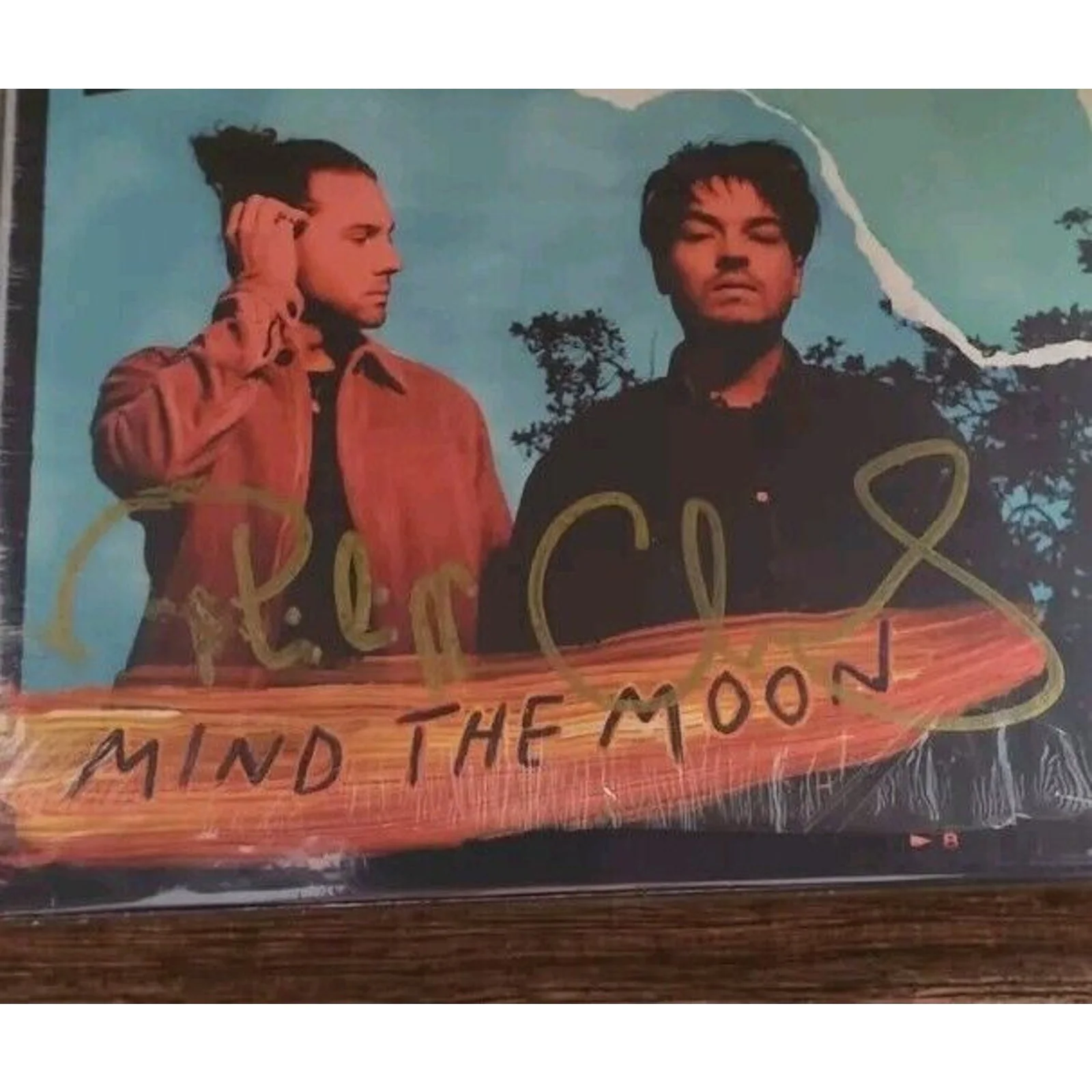 Milky Chance Hand Signed Mind The Moon CD Gold New, image 2