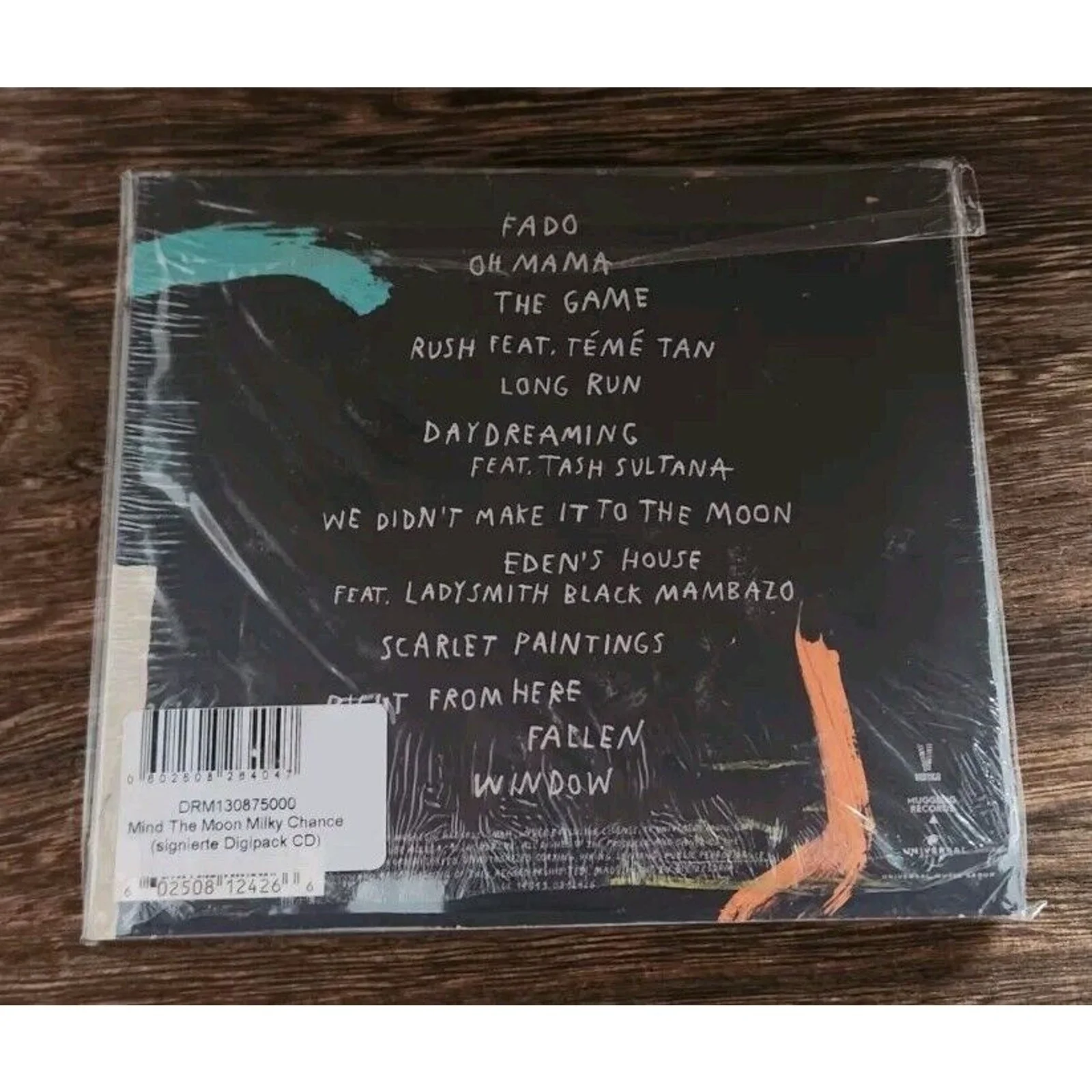 Milky Chance Hand Signed Mind The Moon CD Gold New, image 3