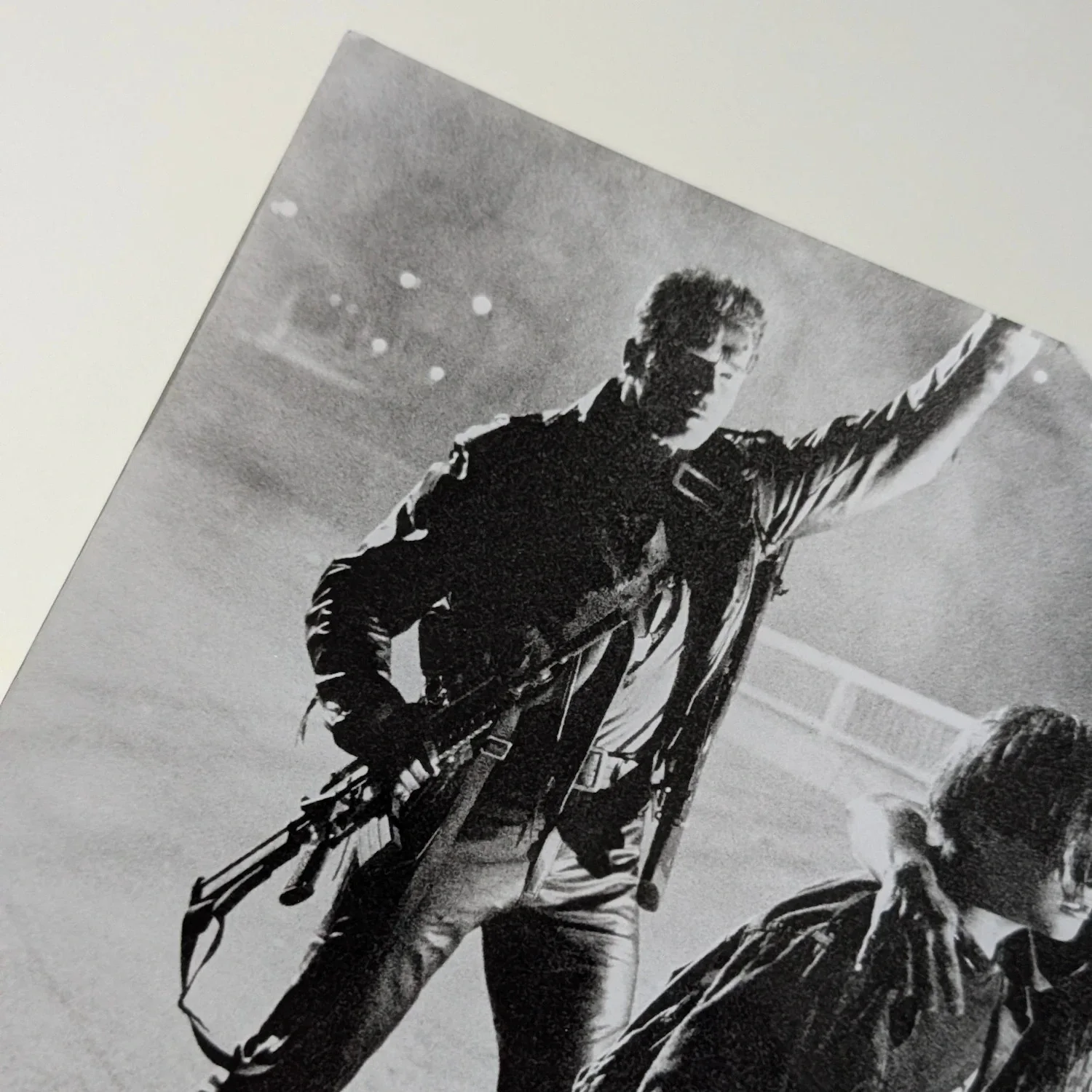 T2 TERMINATOR 2: Judgment Day (1991) *Vintage* Black and White Press Photo 10x8!, изображение 2