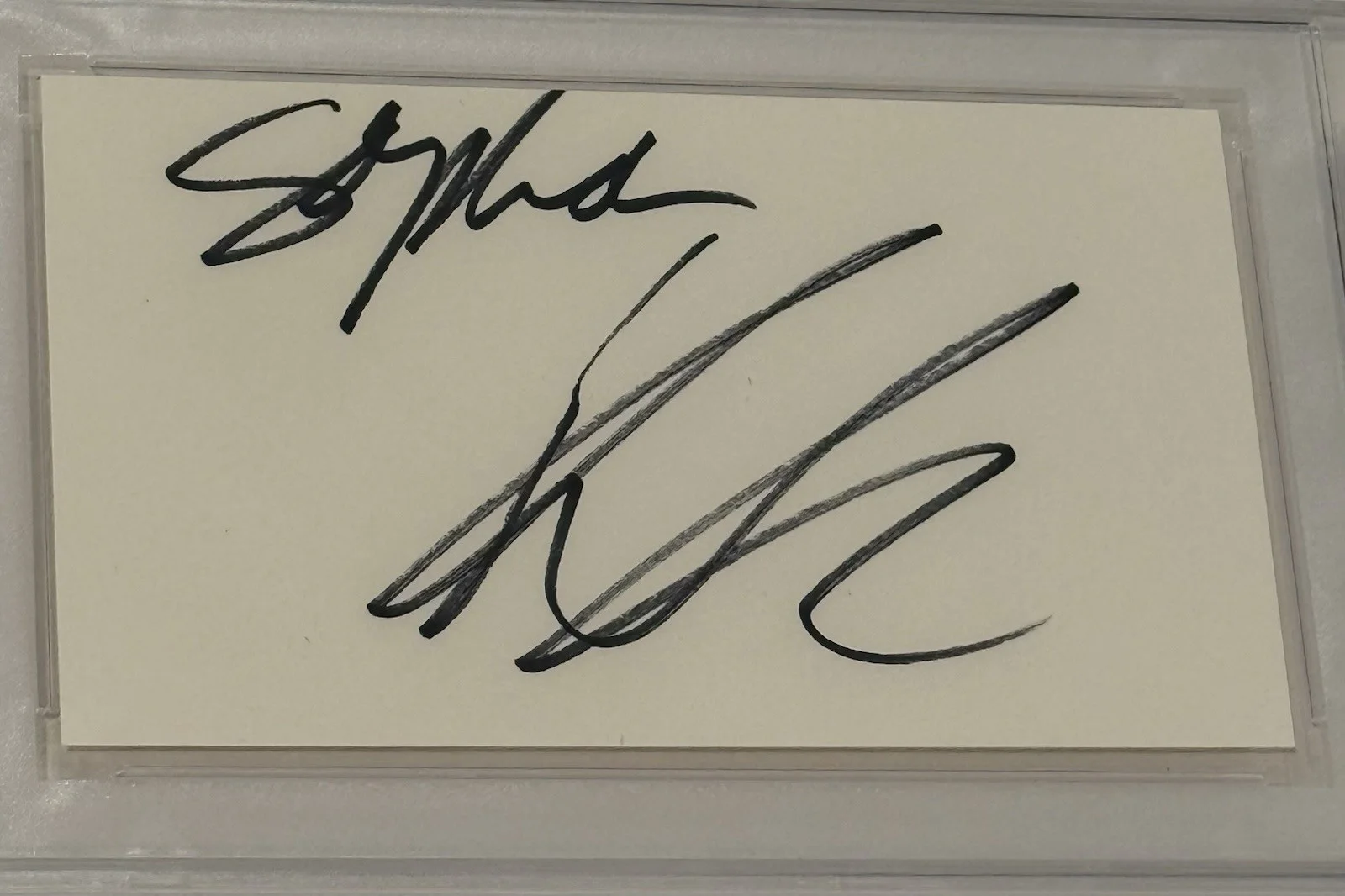 Keira Knightley — Keira Knightley Signed Cut Signature PSA Authentic Autograph Star Wars •, изображение 2