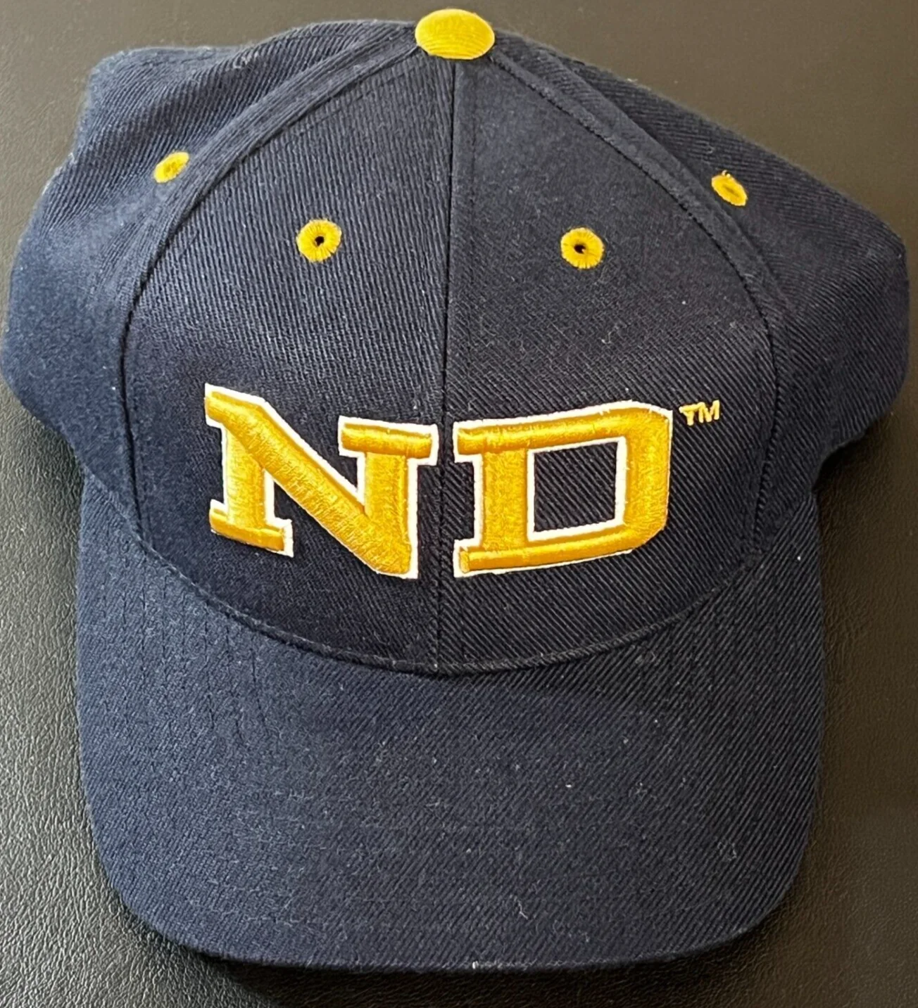 Regis Philbin — Regis Philbin Signed Notre Dame Hat JSA Cert w/COA TV Presenter & Host (d.2020)!, image 3