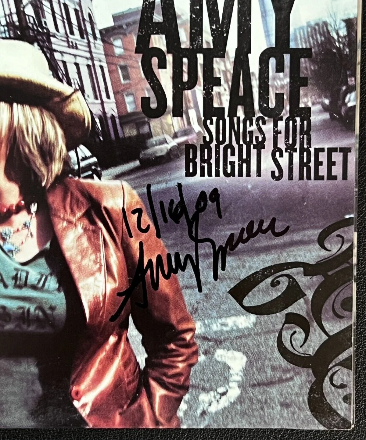 Amy Speace — Amy Speace Signed 2006 Solo CD Album AUTO US Singer 'Songs For Bright Street'!, изображение 2