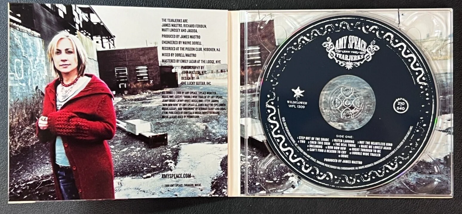 Amy Speace — Amy Speace Signed 2006 Solo CD Album AUTO US Singer 'Songs For Bright Street'!, изображение 3