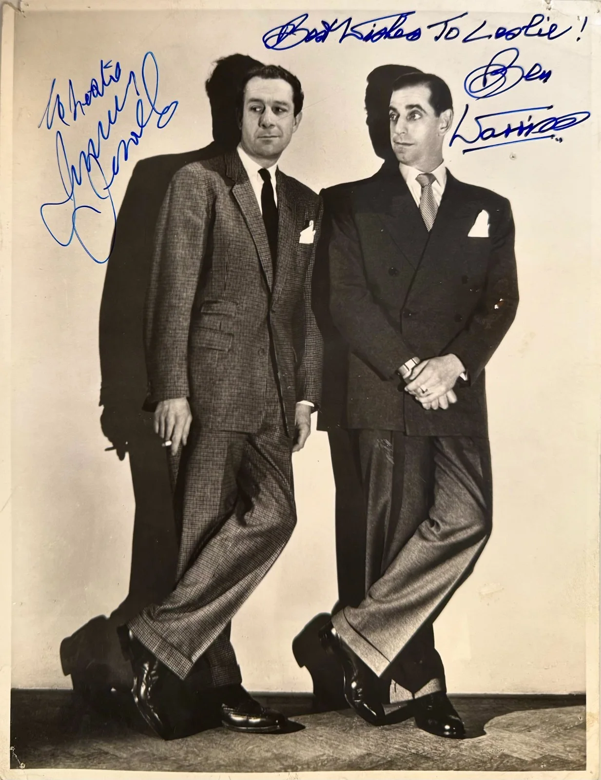 Jimmy Jewel, Ben Warriss — JIMMY JEWEL & BEN WARRISS Autographed Signed 8"x 10" PHOTO British Comedy Duo, изображение 5