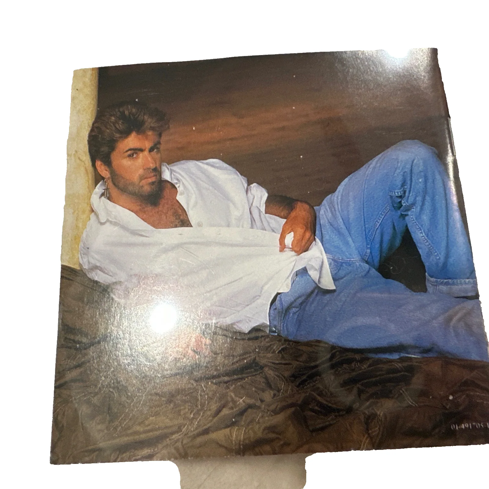Rare George Michael SIGNED Promotional CD Insert Booklet Autographed W/COA 🎹🔥, image 5