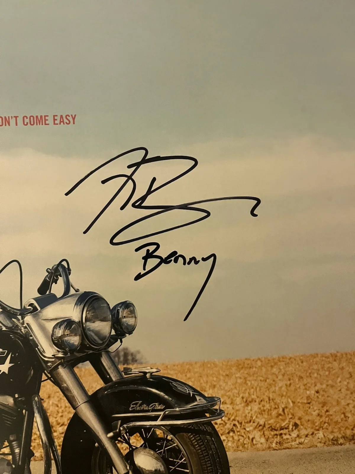 Austin Butler Signed The Bikeriders D/S 27x40, image 2