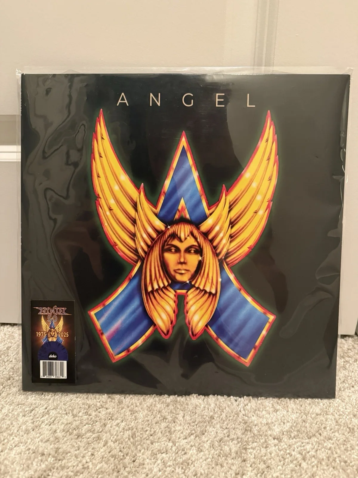 Angel (Band) Self Titled Signed Vinyl (two signatures), image 2