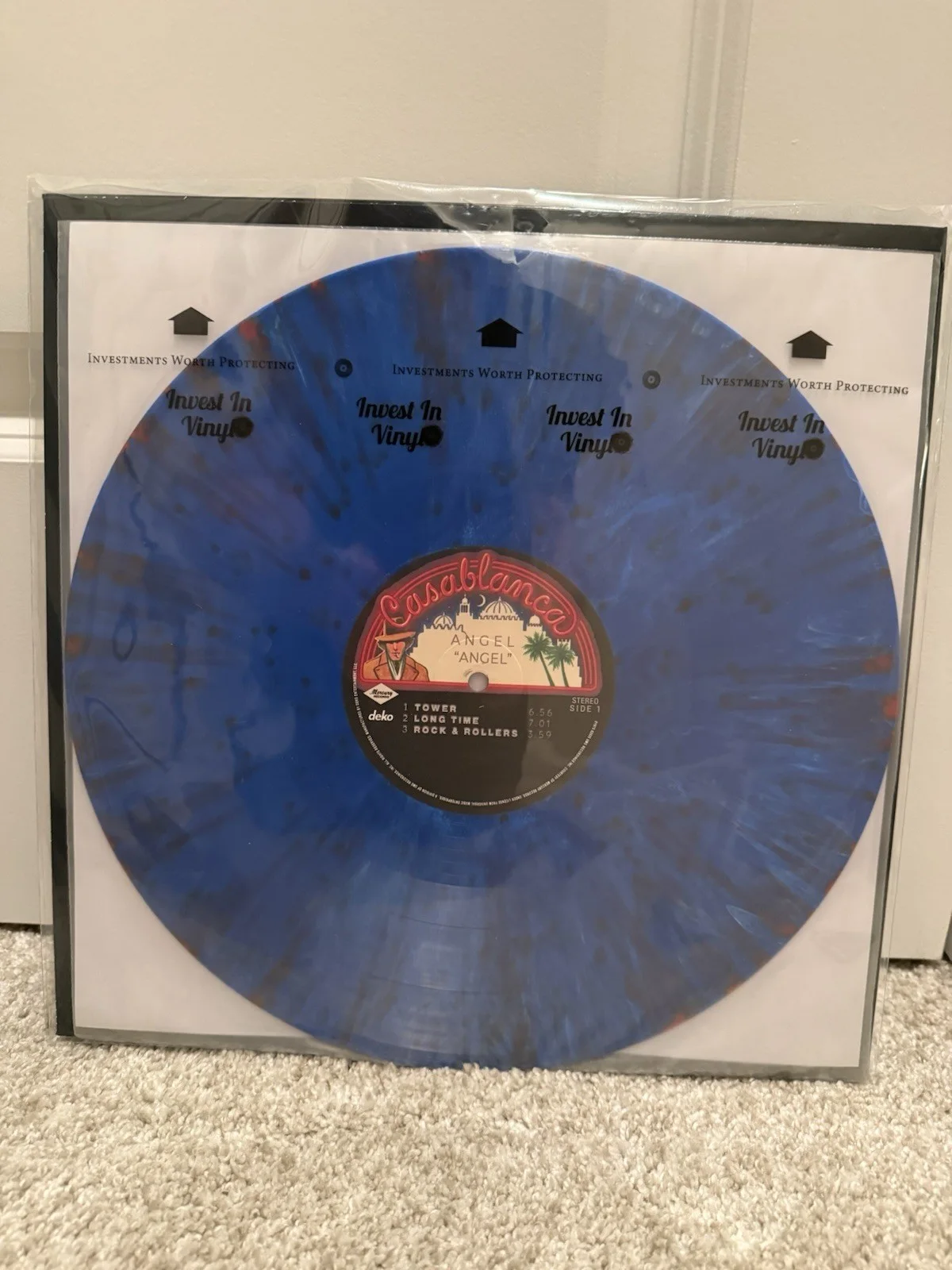 Angel (Band) Self Titled Signed Vinyl (two signatures), image 3