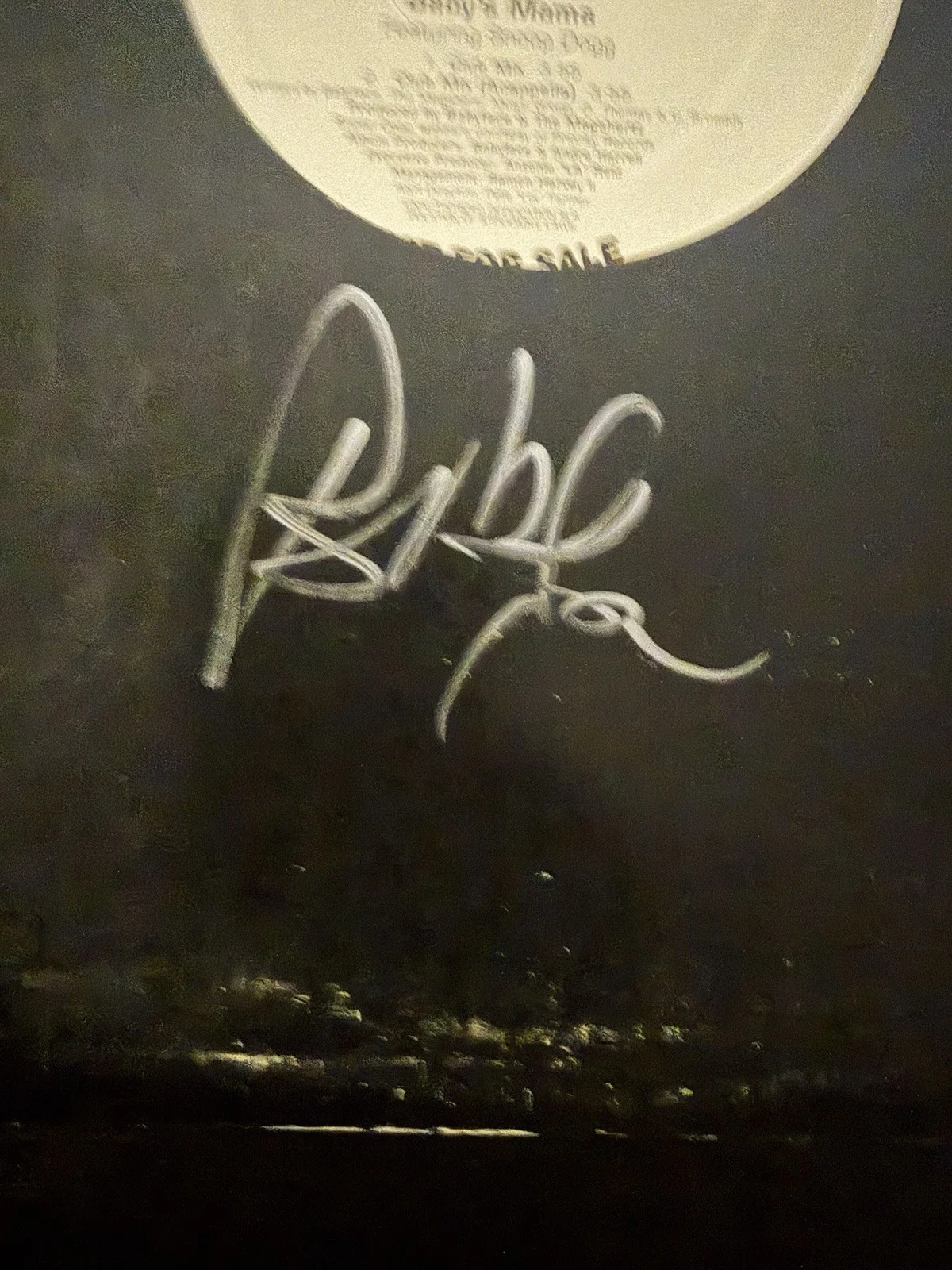 Kenneth “Babyface” Edmunds signed Baby’s Mama LP Autographed, изображение 2