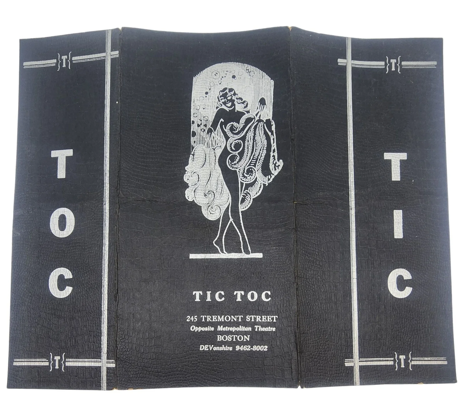 AUTOGRAPH MENU FROM BOSTON "TIC TOC" CLUB Signed by Thomas "Fats" Waller (Jazz), image 2