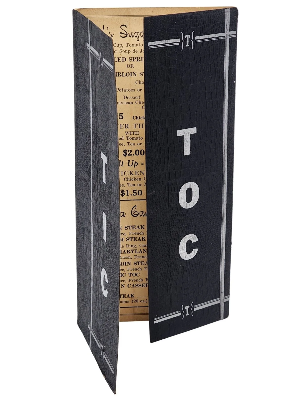 AUTOGRAPH MENU FROM BOSTON "TIC TOC" CLUB Signed by Thomas "Fats" Waller (Jazz), image 5