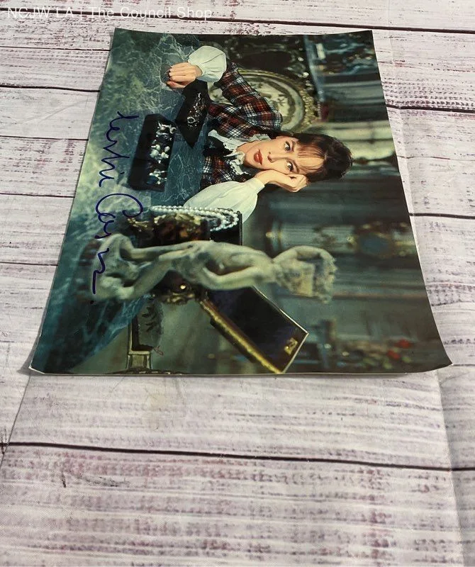 Vintage Gigi Movie Still Photo 8x12 Autographed By Leslie Caron, изображение 4