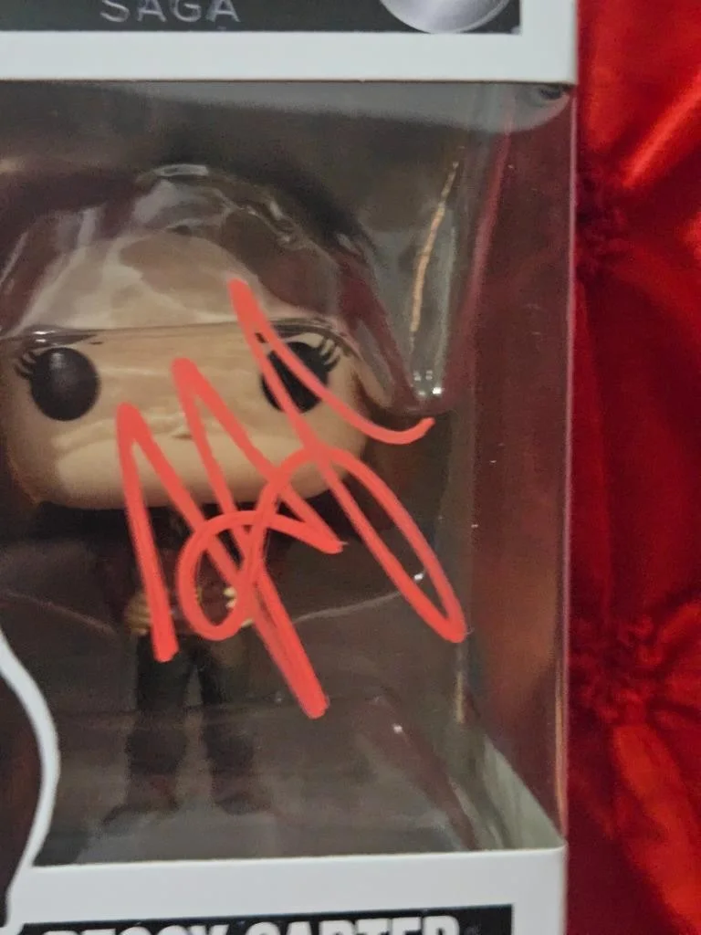 HAYLEY ATWELL — HAYLEY ATWELL SIGNED AUTOGRAPHED FUNKO POP! 1475 INFINITY SAGA PEGGY CARTER COA, image 4