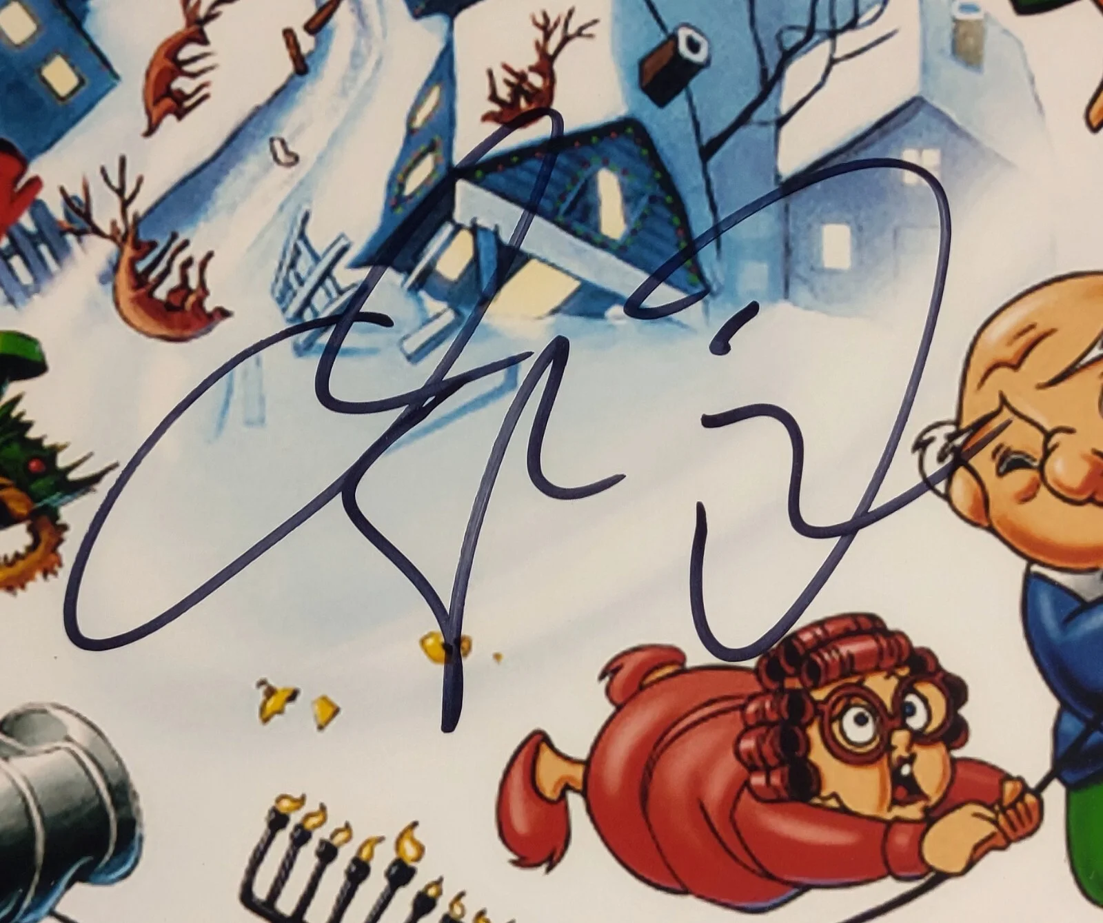 Adam Sandler 8 EIGHT CRAZY NIGHTS Signed Autographed 11x14 Photo PSA & ACOA COA!, image 2