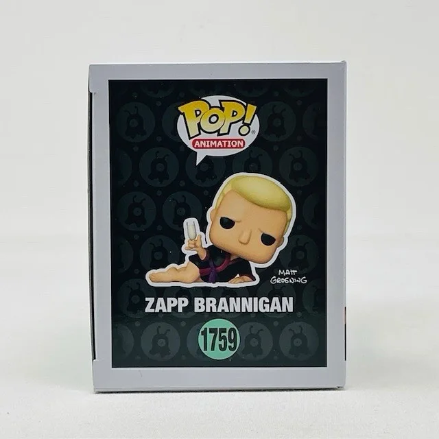 Billy West Autographed Zapp Brannigan Futurama Funko Pop Animation #1759 OCCM, image 3