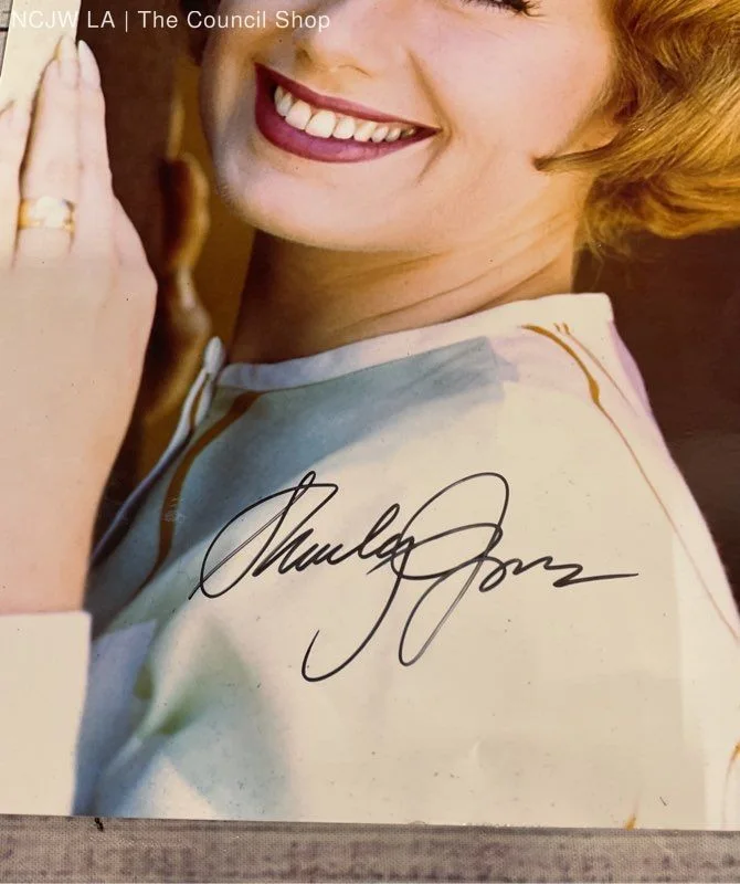Shirley Jones Portrait Signed Photo Autograph 8x12, изображение 2