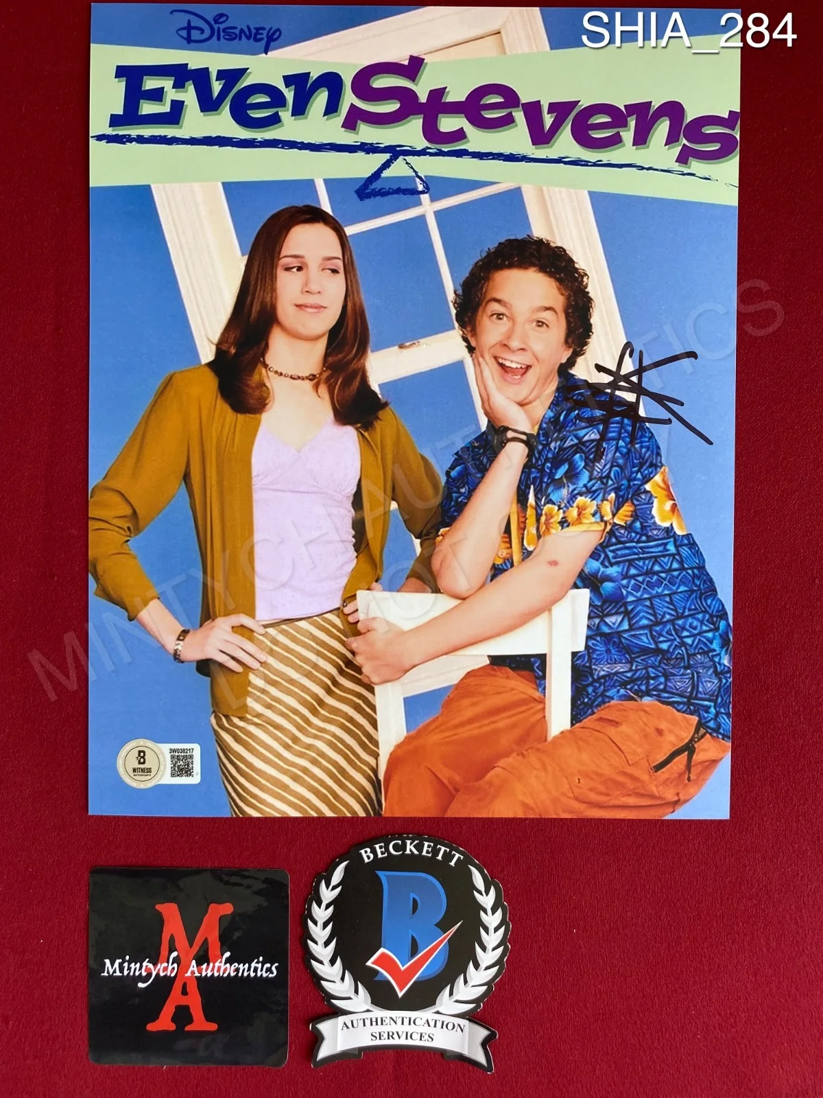 Shia LaBeouf — Shia LaBeouf autographed signed 8x10 photo Even Stevens Beckett COA
