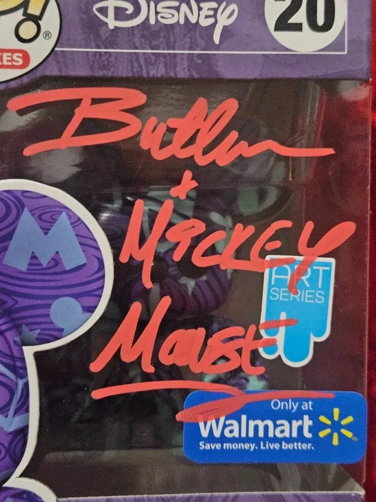 BRET IWAN — BRET IWAN SIGNED AUTOGRAPHED FUNKO POP! MICKEY MOUSE SORCERER'S APPRENTICE COA, image 2