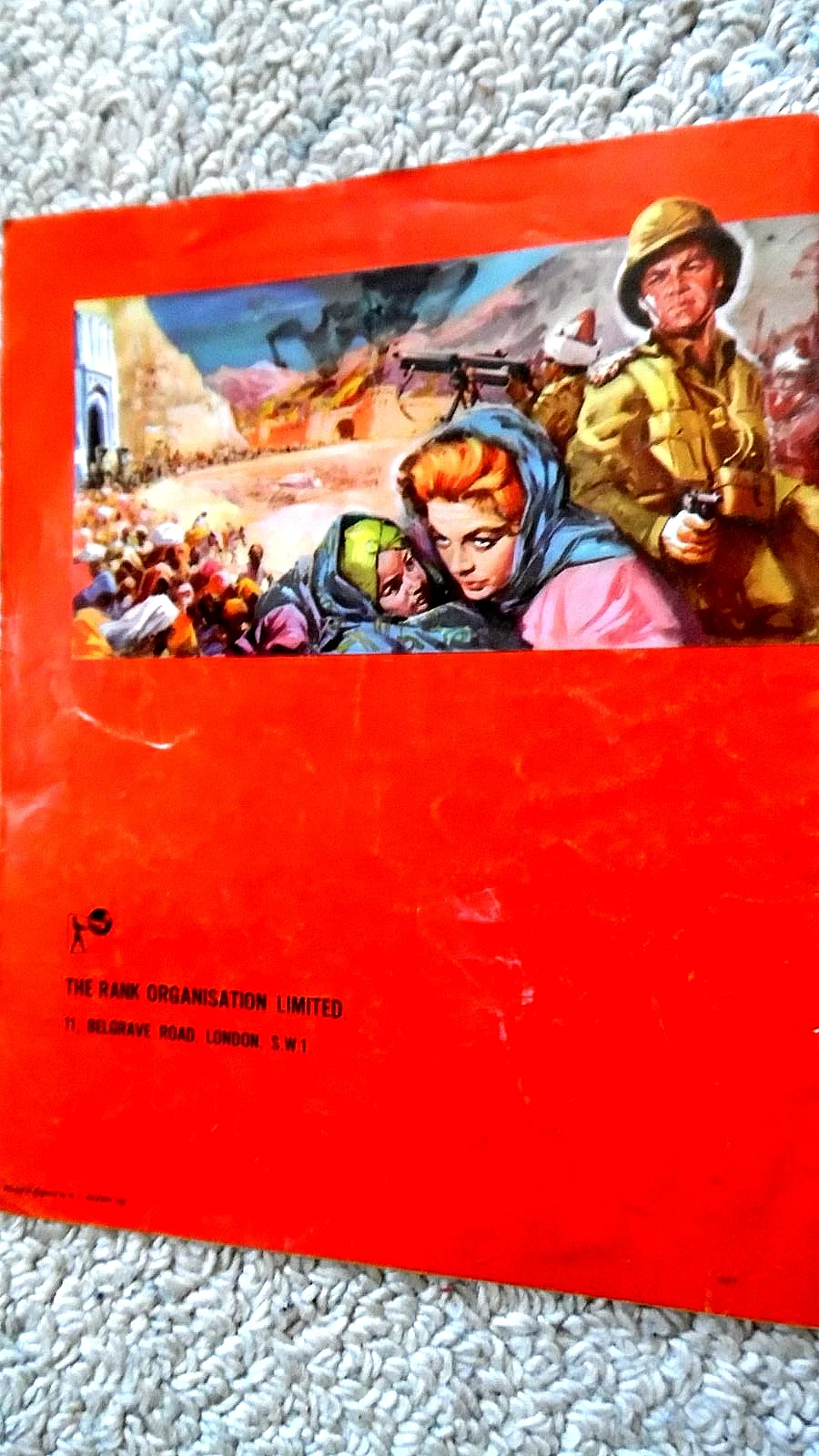 NORTH WEST FRONTIER (1959) CINEMA FILM MOVIE SOUVENIR BROCHURE (CINERAMA), изображение 3