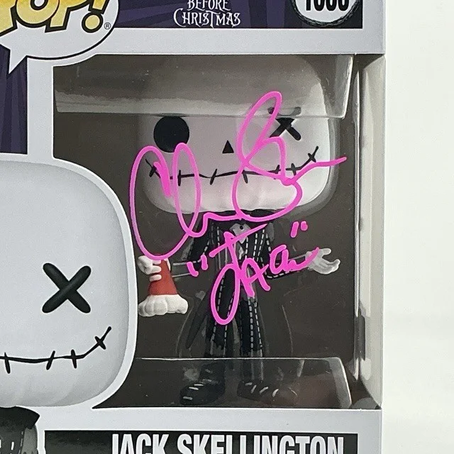Chris Sarandon Autographed Disney’s A Nightmare Before Christmas Funko Pop OCCM, изображение 2