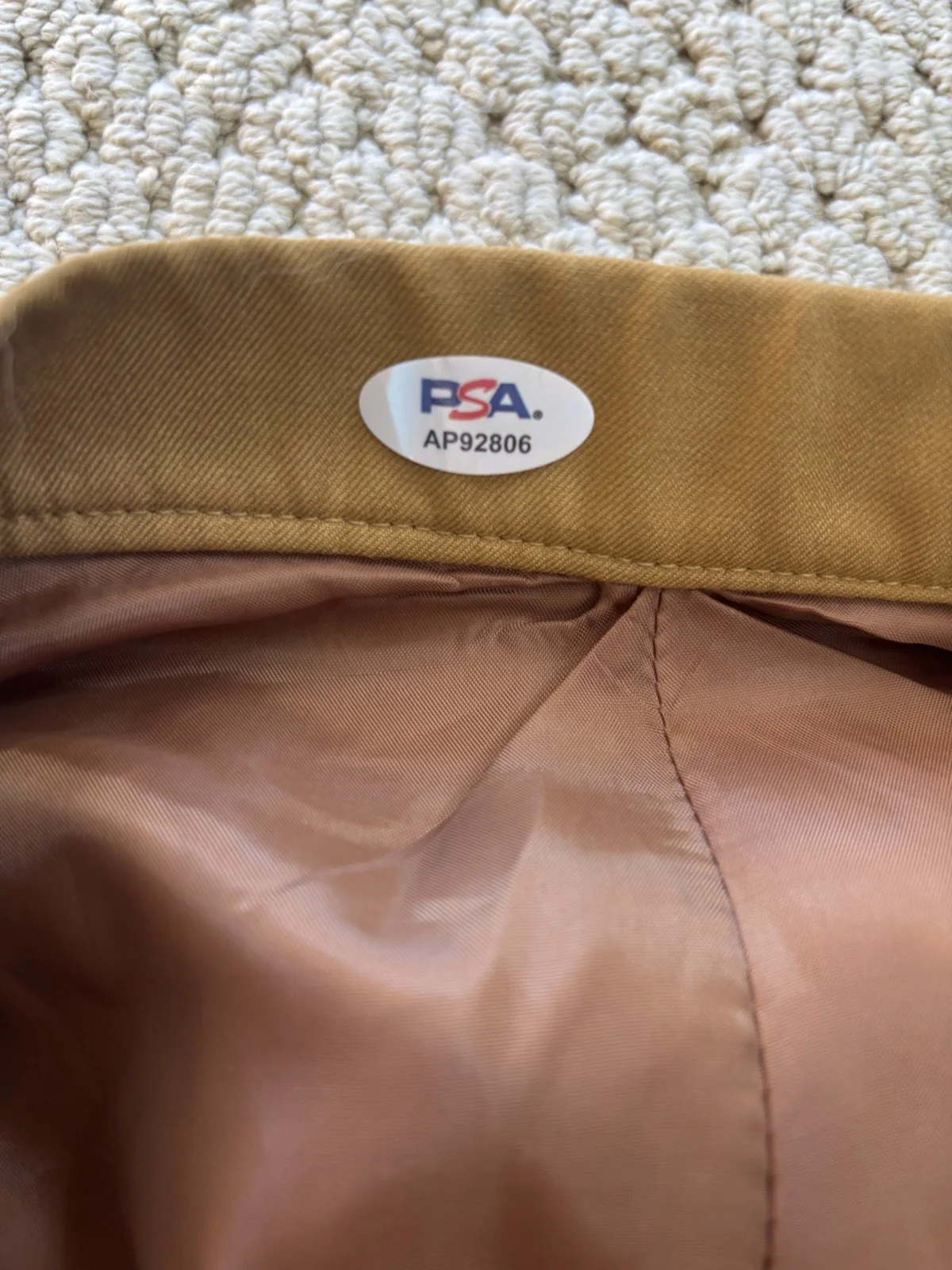 Adam Sandler — Adam Sandler Signed Happy Gilmore Golf Jacket PSA Authentic Auto Actor Full Size, image 3