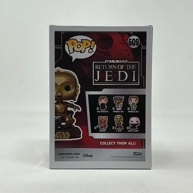 Chris Bartlett Autographed C-3PO How Rude! Star Wars Funk Pop #609 OCCM, изображение 4