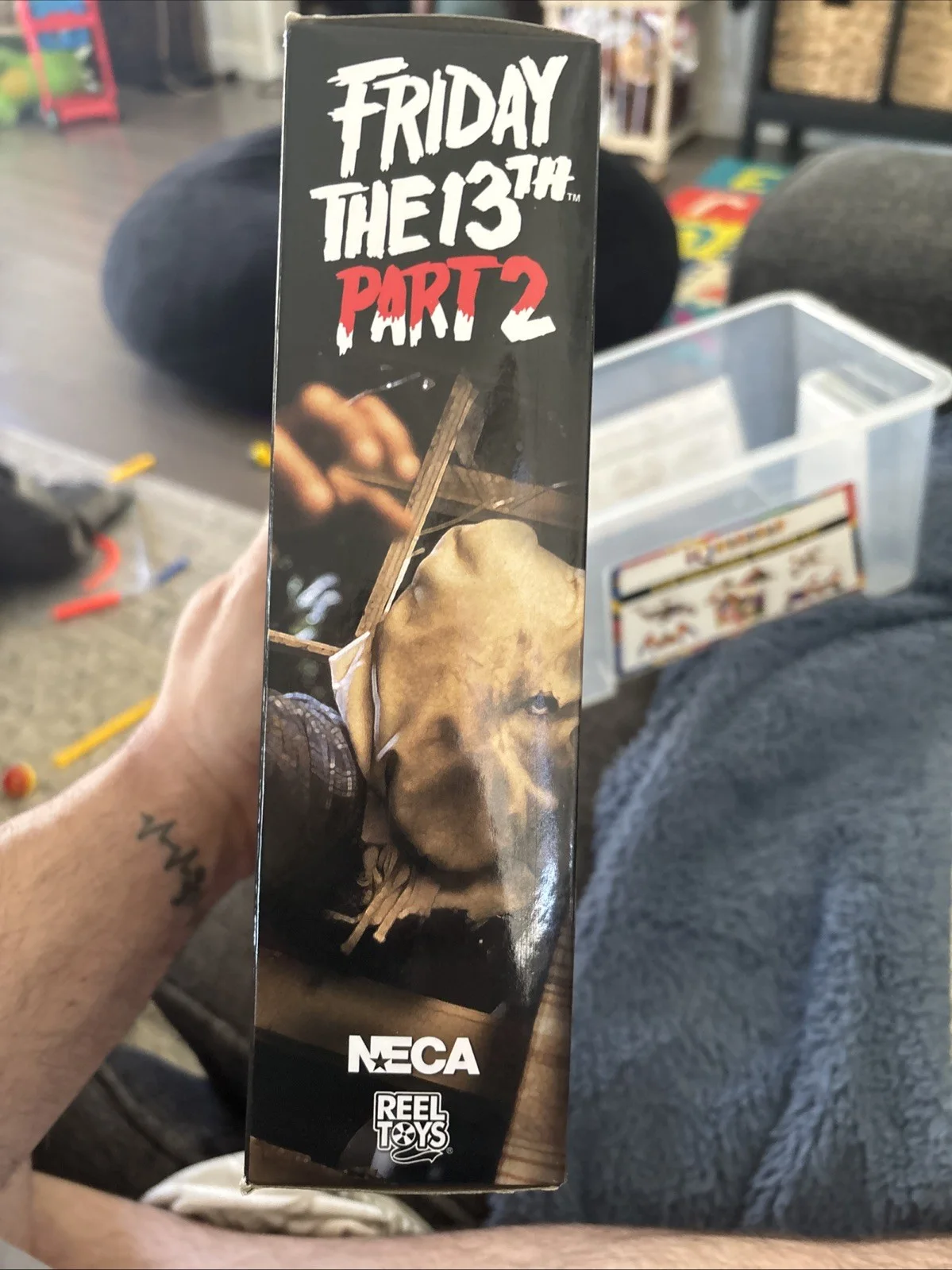 Warrington Gillette — JSA Warrington Gillette Signed Jason Voorhees Neca Friday The 13th Part 2, image 4
