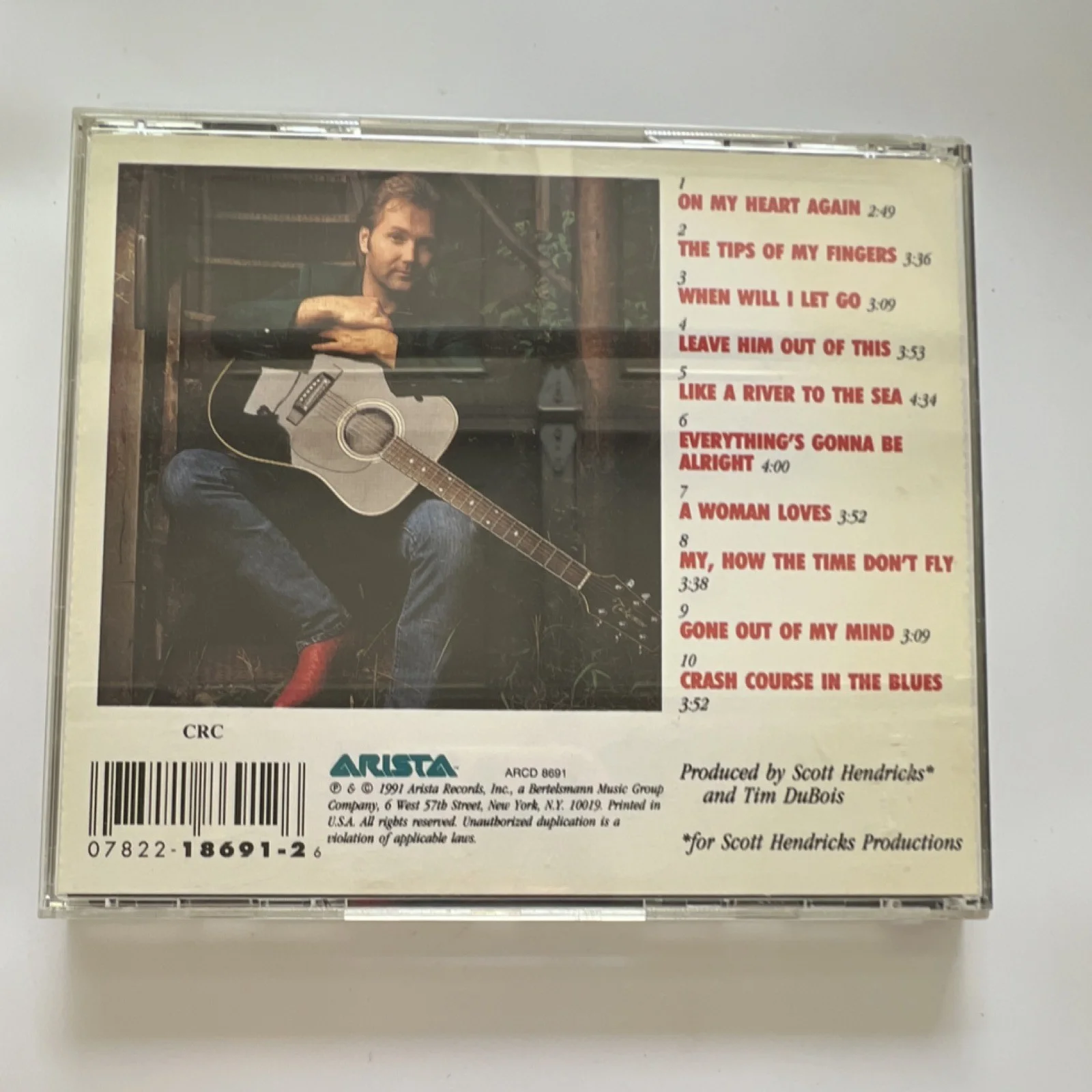 Steve Wariner I Am Ready Signed Original Music CD & Booklet ARCD 8691 CRC Arista, изображение 3