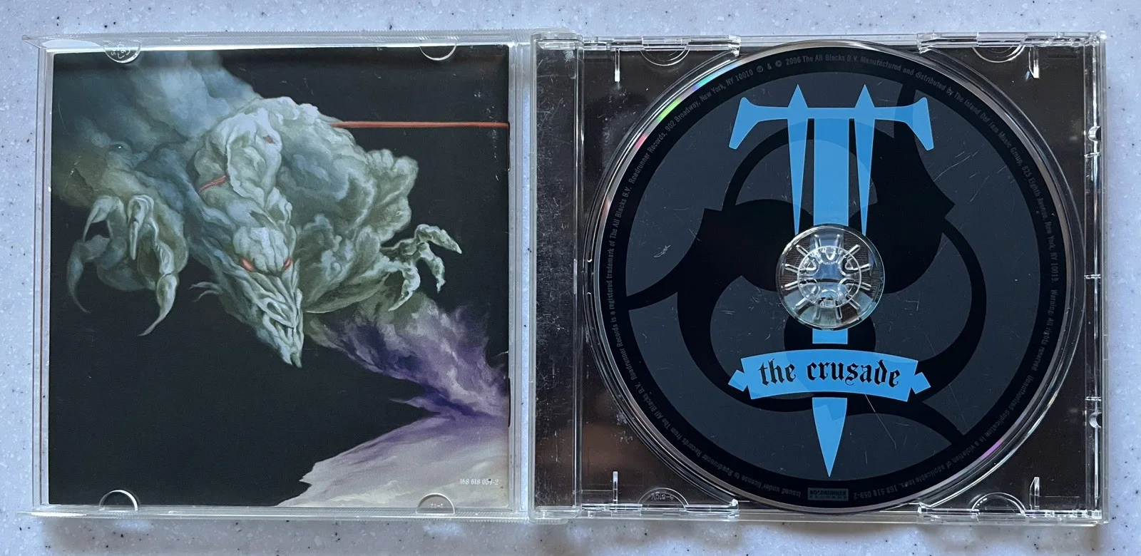 Trivium The Crusade Full Band Signed Autographed CD 2006 Very Good Condition, image 3