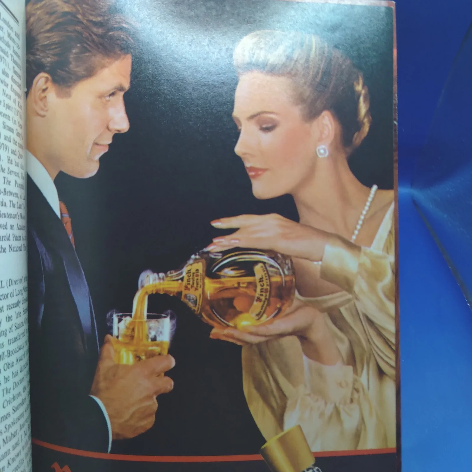 "OLD TIMES" Anthony Hopkins MARSHA MASON SHOWBILL 1984 ROUNDABOUT THEATRE Bonus, изображение 3
