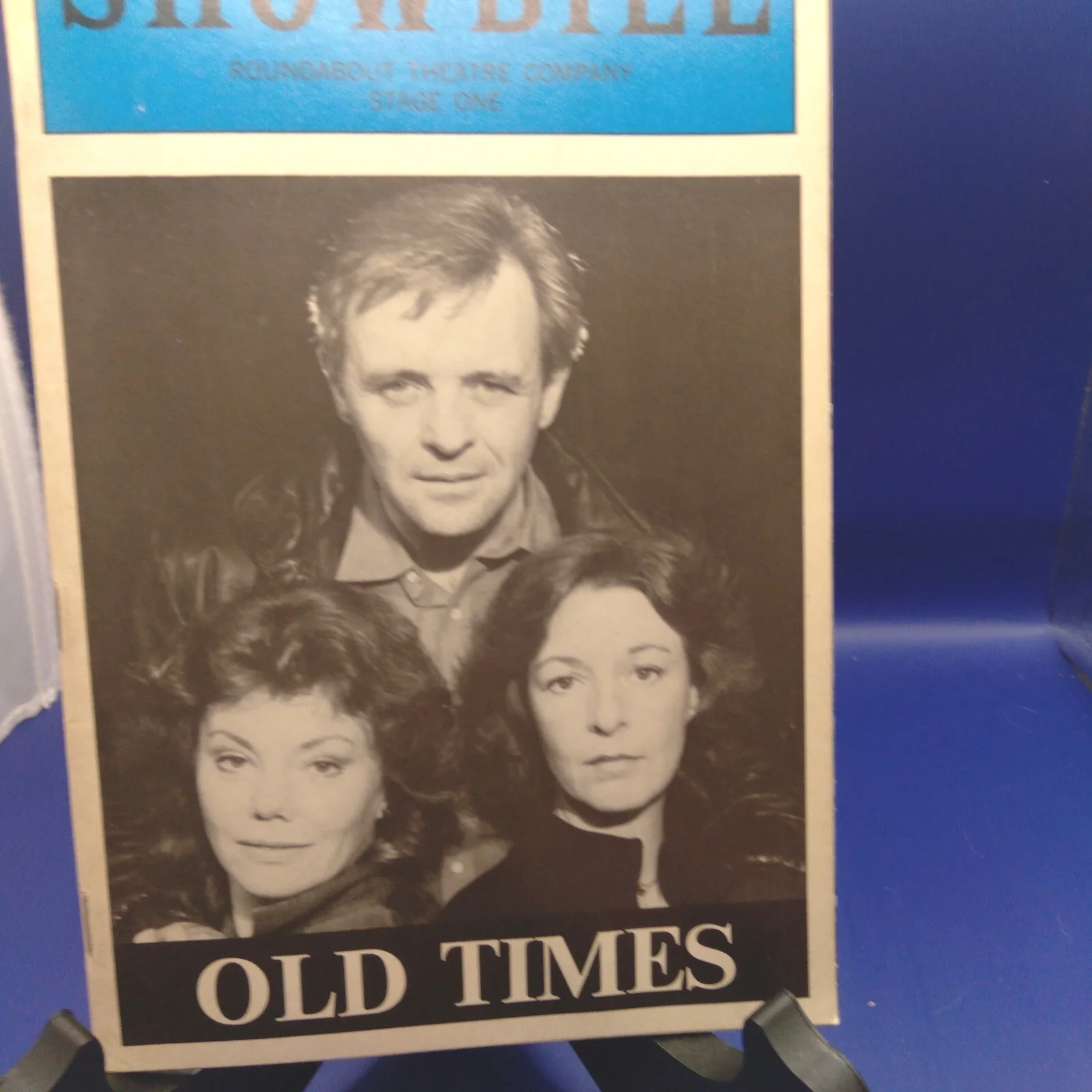 "OLD TIMES" Anthony Hopkins MARSHA MASON SHOWBILL 1984 ROUNDABOUT THEATRE Bonus, изображение 5