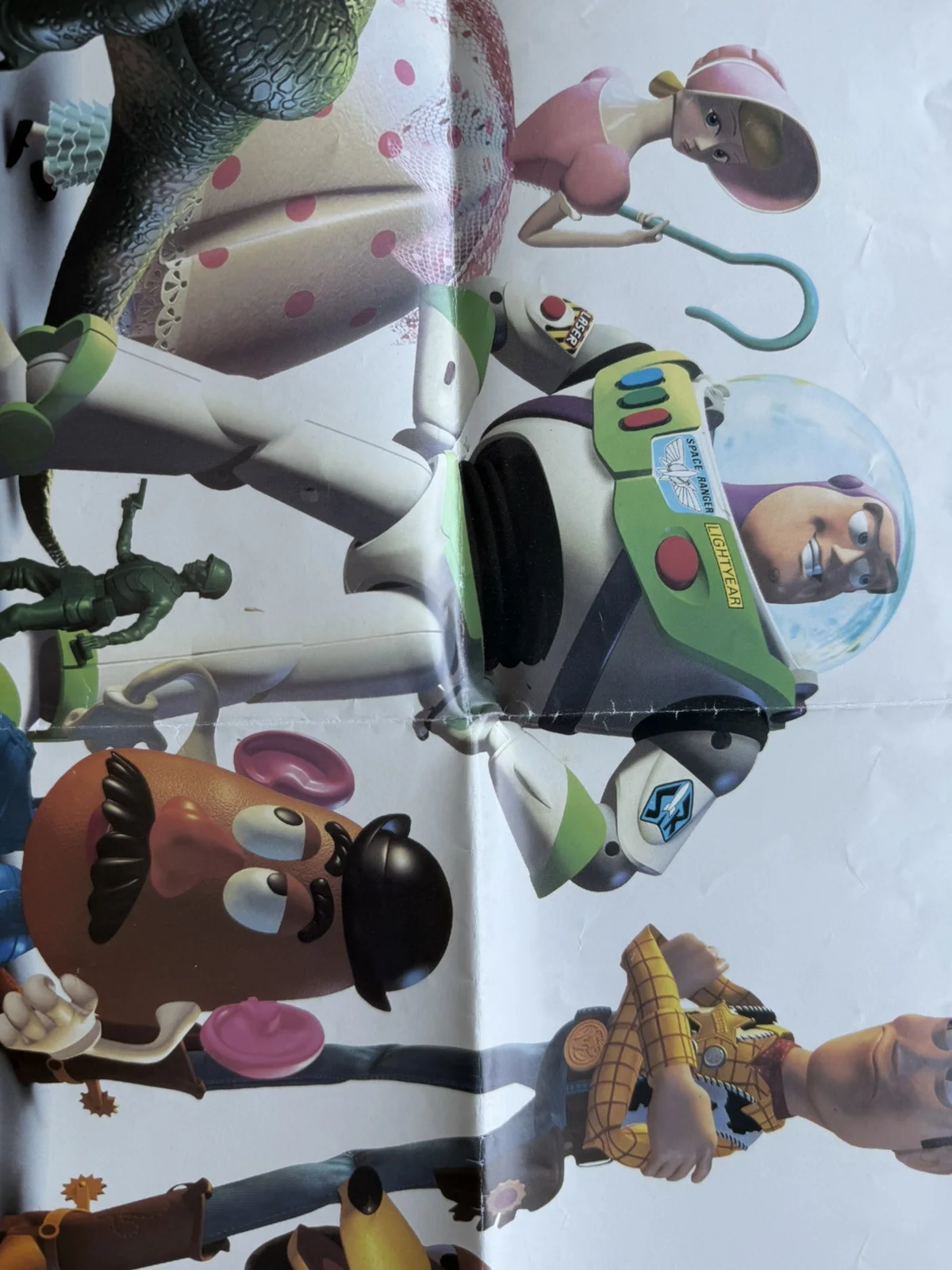 TOY STORY (1995) ORIGINAL UK POSTER, image 2
