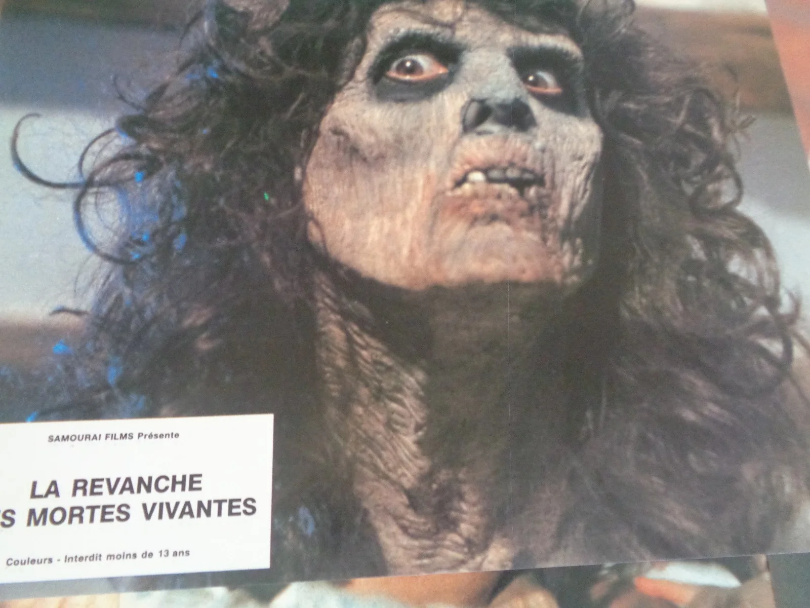 Vintage French Horror Original Cinema Publicity La Revanche des Mortes Vivantes, изображение 2