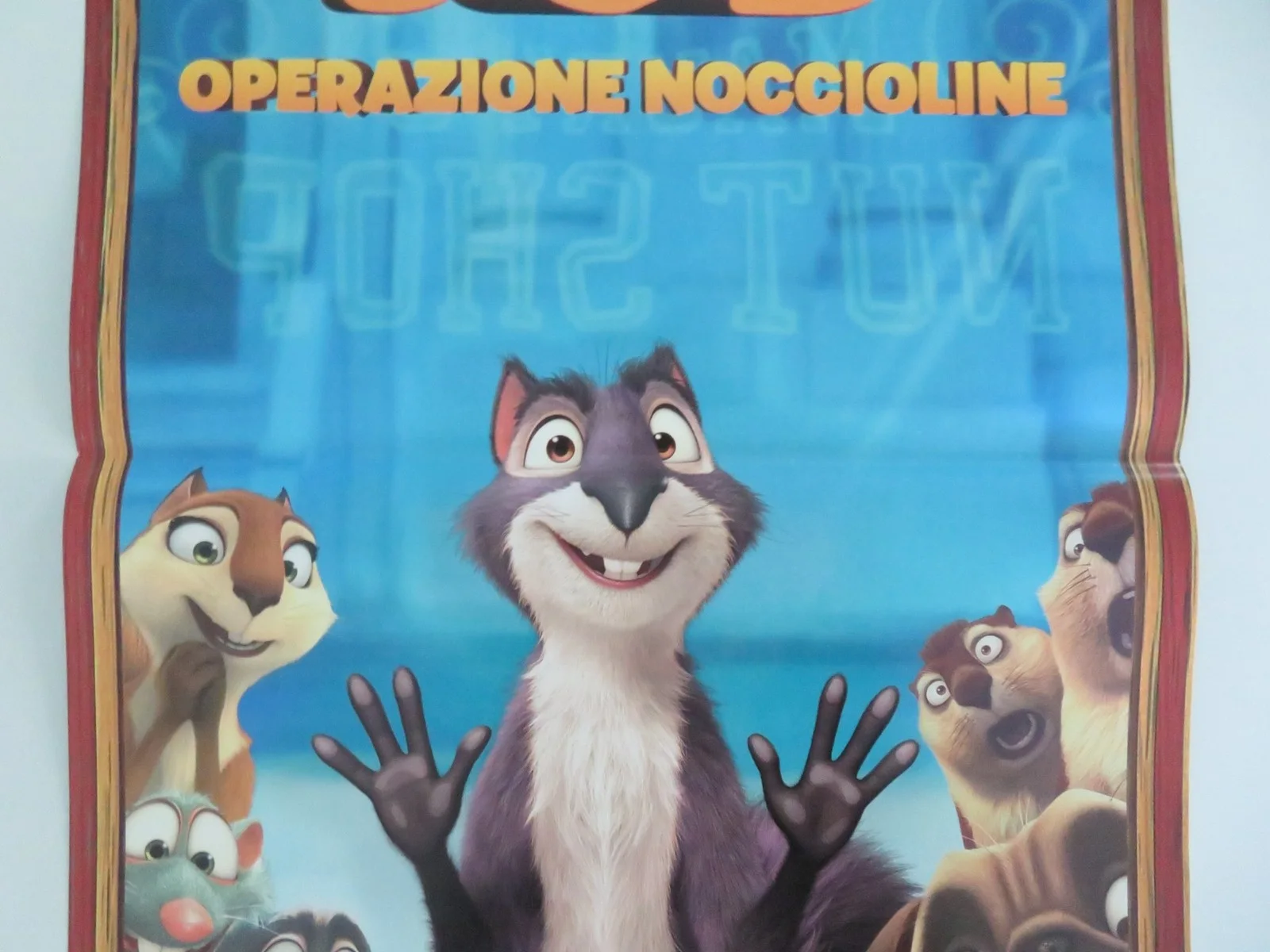 The Nut Job - B Italian Locandina Poster Will Arnett Brendan Fraser 2014, изображение 3