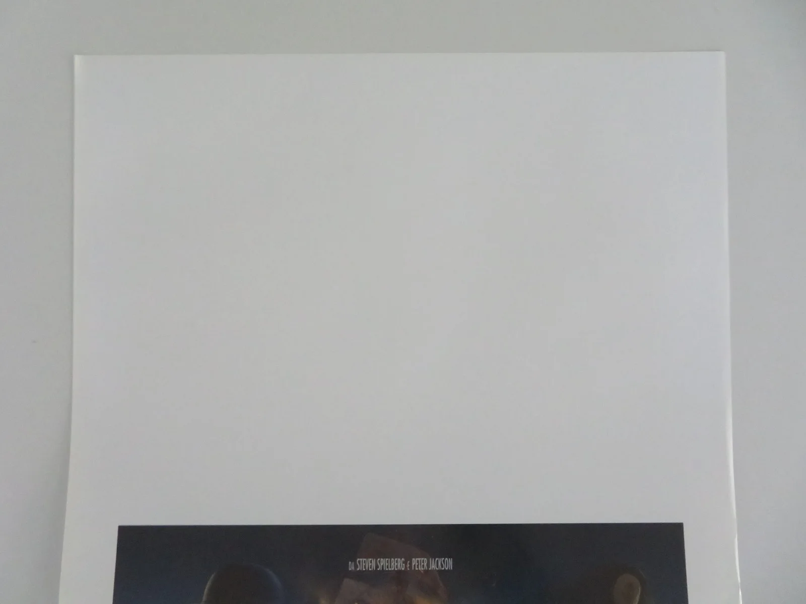 The Adventures of Tintin Italian Locandina Poster Jamie Bell Andy Serkis 2011, изображение 2