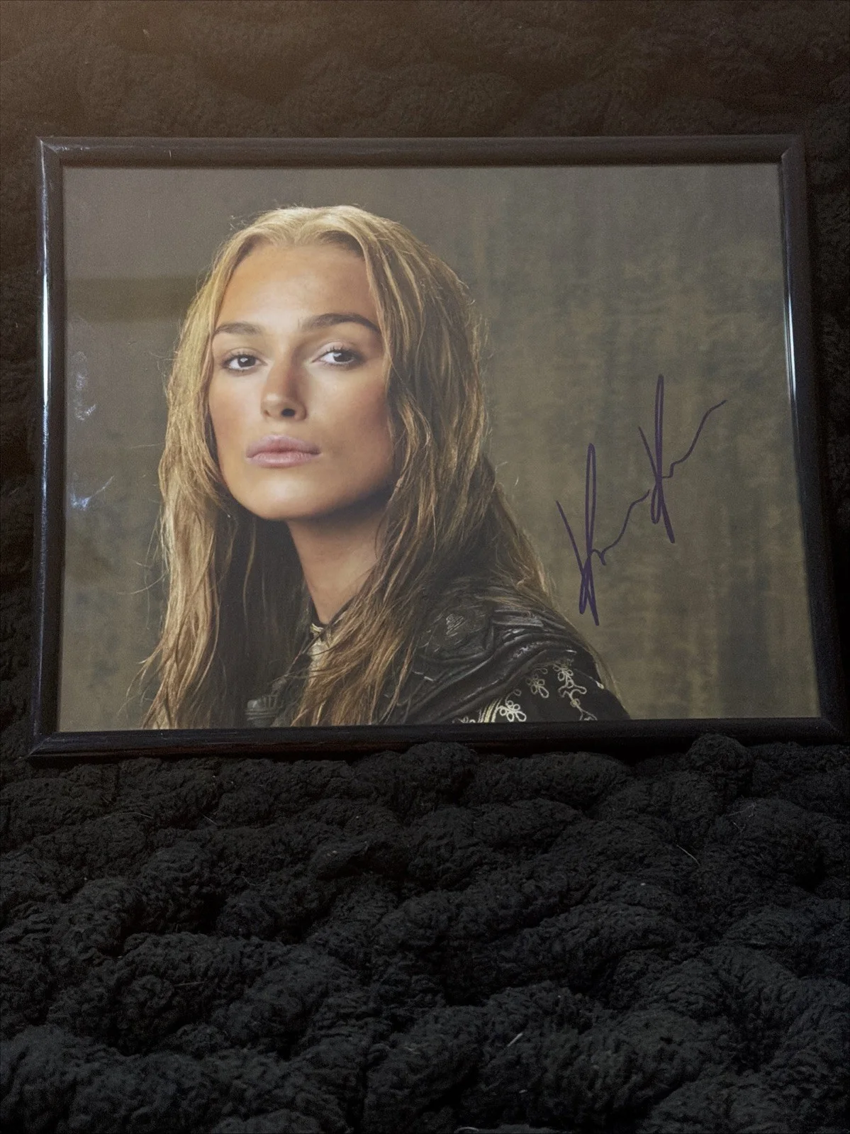 Keira Knightley — 🔥 IP Signed Keira Knightley 8 x 10 Framed Gloss Photo Autograph w/COA 🔥, изображение 2