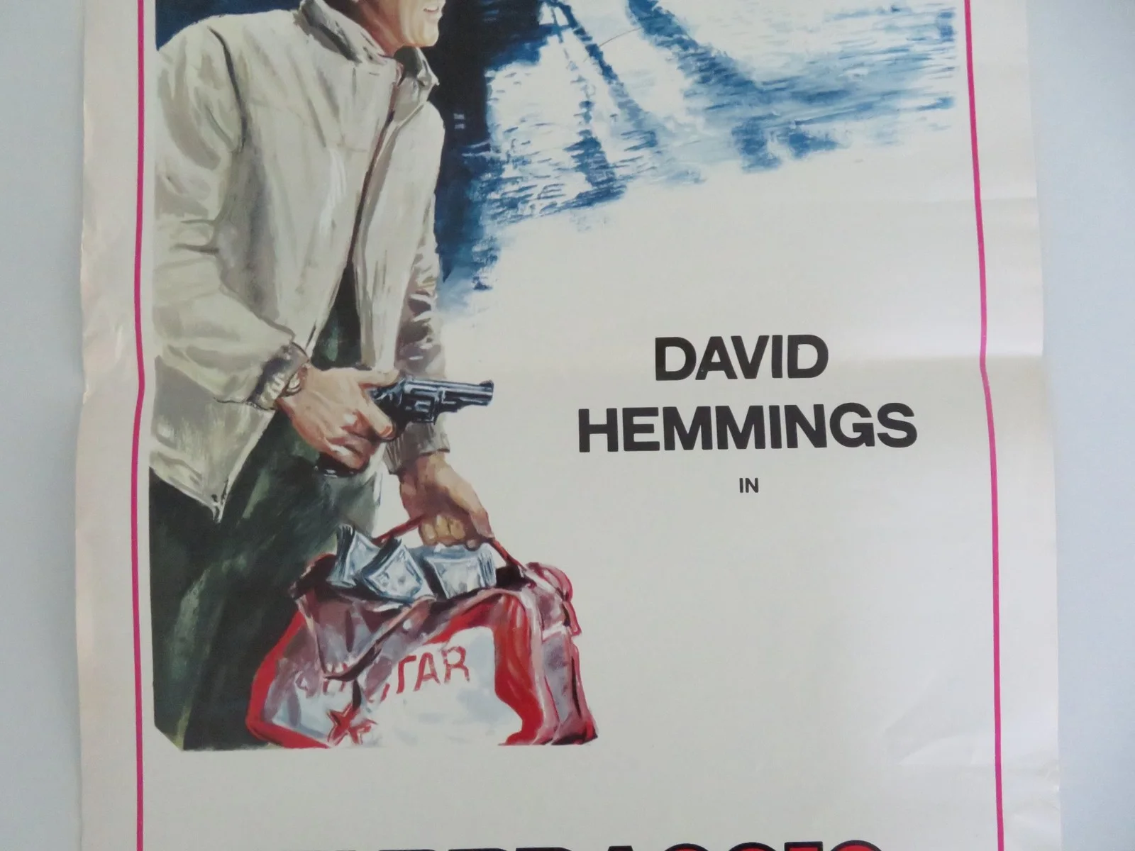 A Deadly Game Italian Locandina Poster David Hemmings Sam Wanamaker 1979, изображение 3