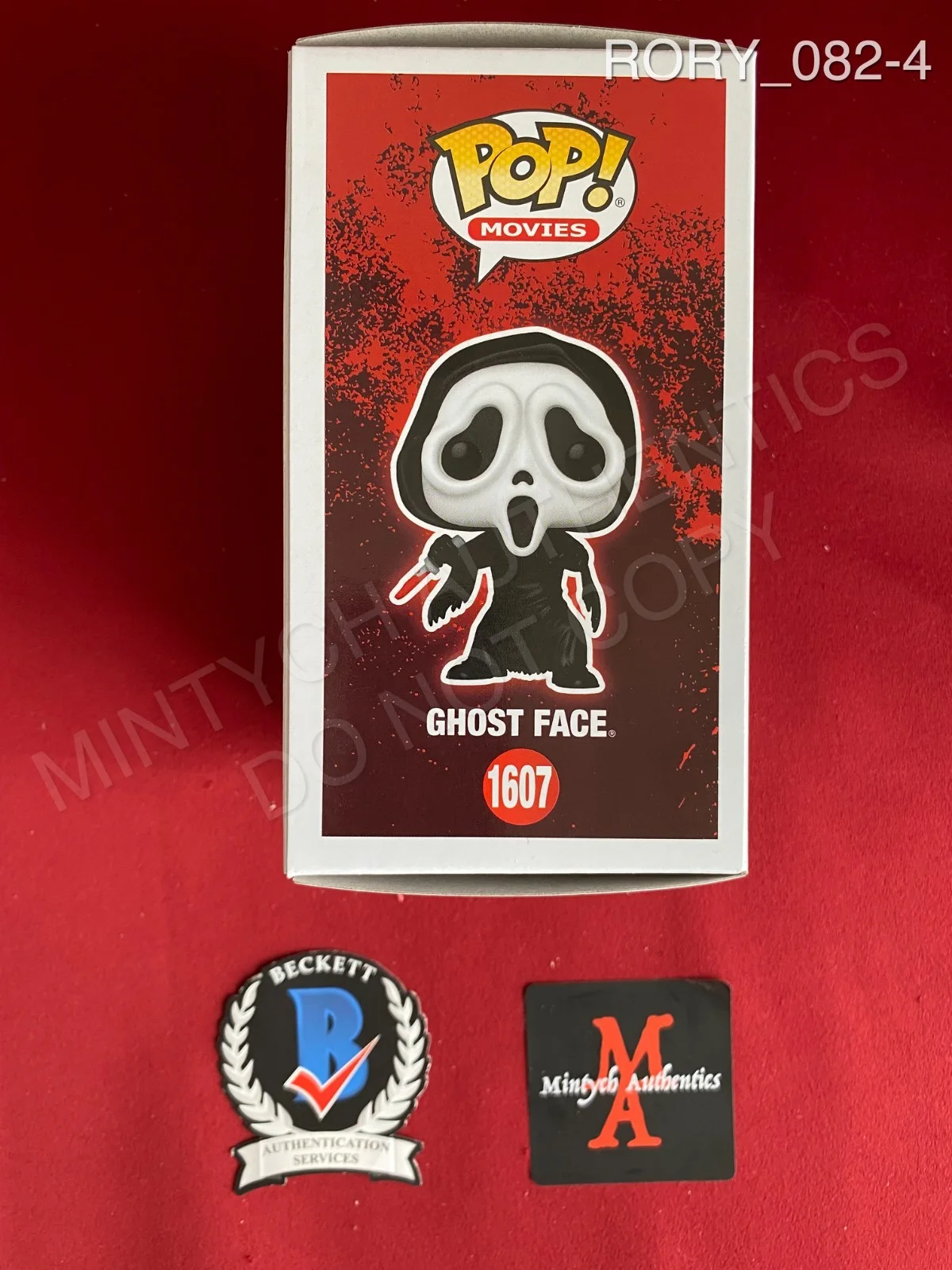 Rory Culkin — Rory Culkin autographed signed Ghost Face Funko Pop #1607 Scream Beckett COA, изображение 4