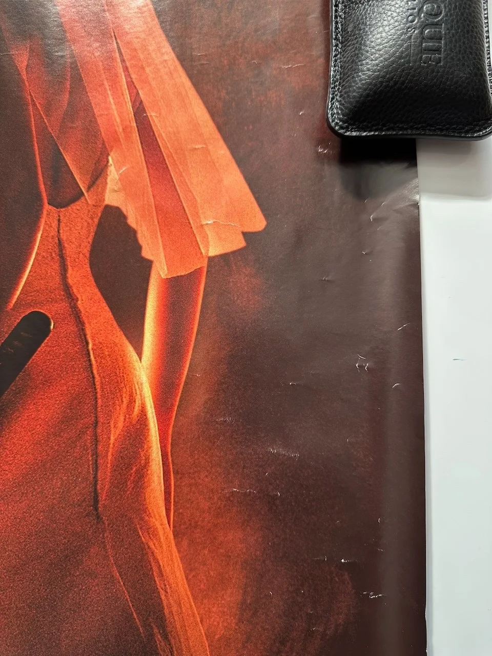 Kill Bill: Volume 2 (2004) Original UK Quad Cinema Poster (Fiery Bride Artwork), изображение 3