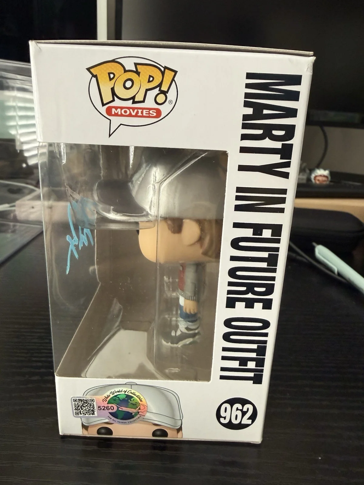 Michael J Fox — Funko Pop MICHAEL J FOX Signed Back to the Future Marty Figure READ DESCRIPTION, image 2