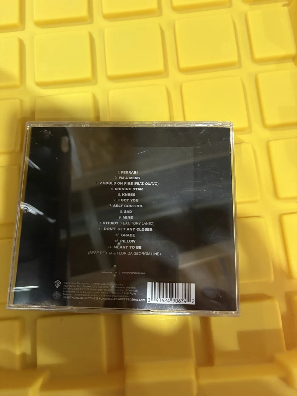 Signed / Autographed Bebe Rexha “Expectations” Booklet + Open CD Cracked Case, image 2