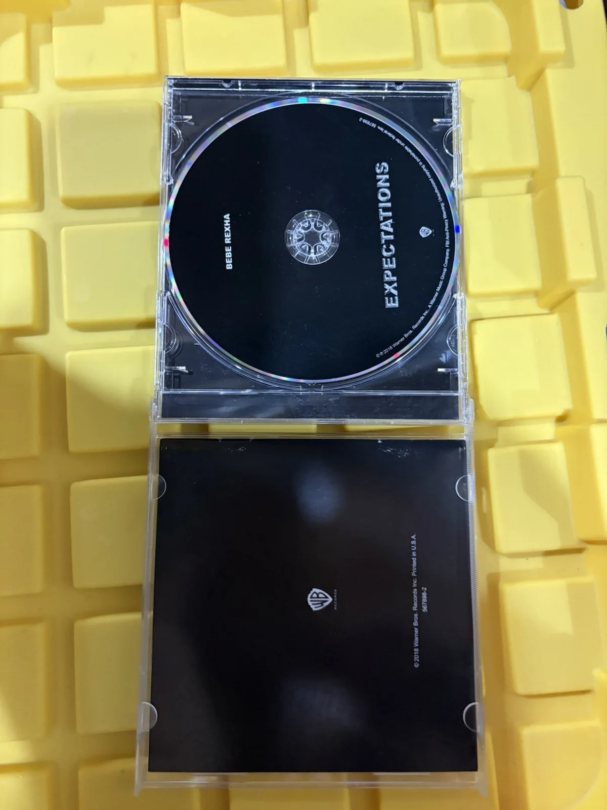 Signed / Autographed Bebe Rexha “Expectations” Booklet + Open CD Cracked Case, image 3