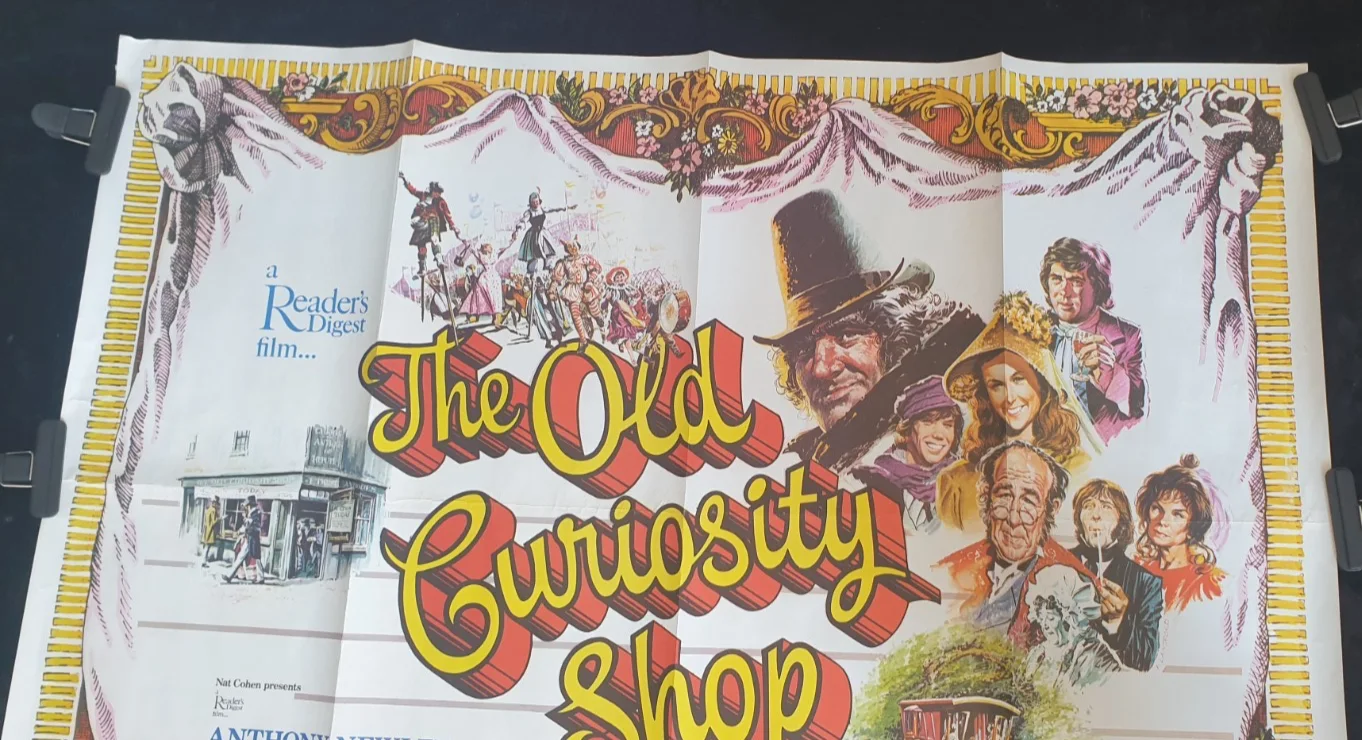 Old Curiosity Shop Original UK Quad Poster 39x30 Anthony Newley Hemmings, изображение 3