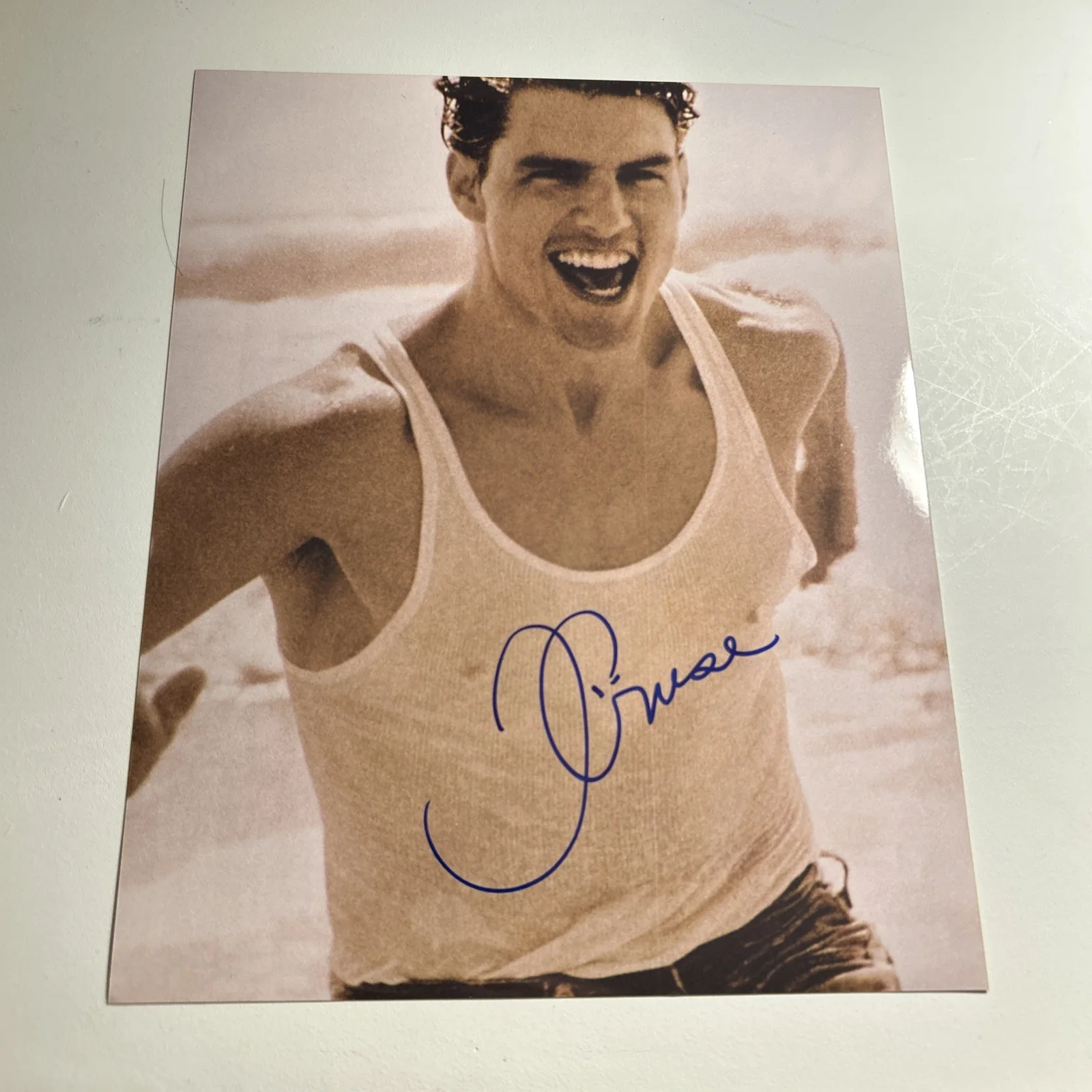 Tom Cruise 8 X 10” Photo Autographed Coa Top Gun, изображение 2