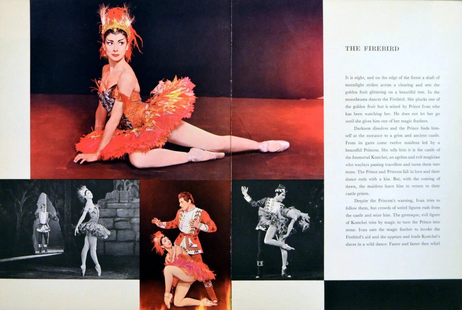 ROYAL BALLET 1960 Margot Fonteyn NICOLA SIMBARI UK BROCHURE, изображение 2