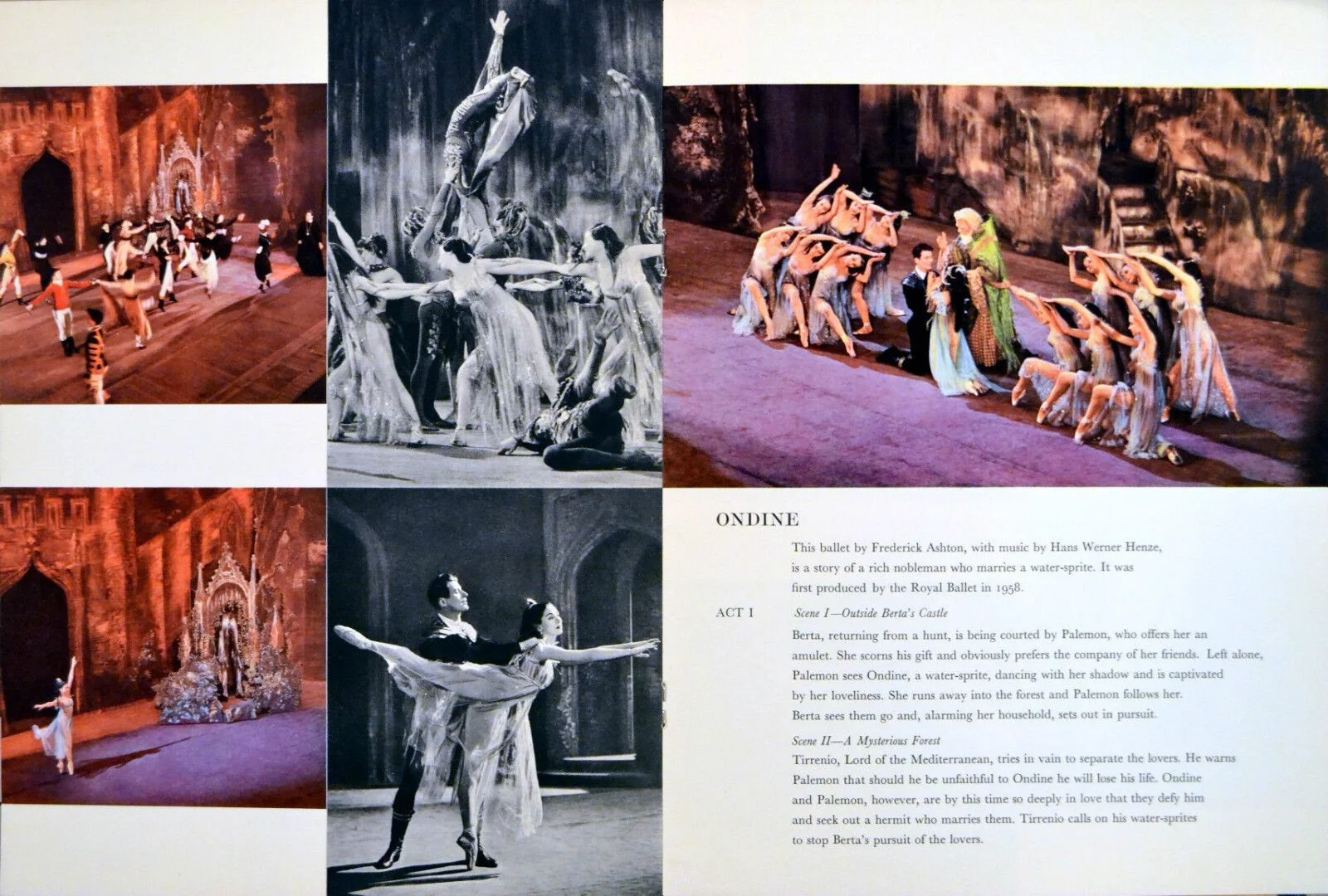ROYAL BALLET 1960 Margot Fonteyn NICOLA SIMBARI UK BROCHURE, изображение 3