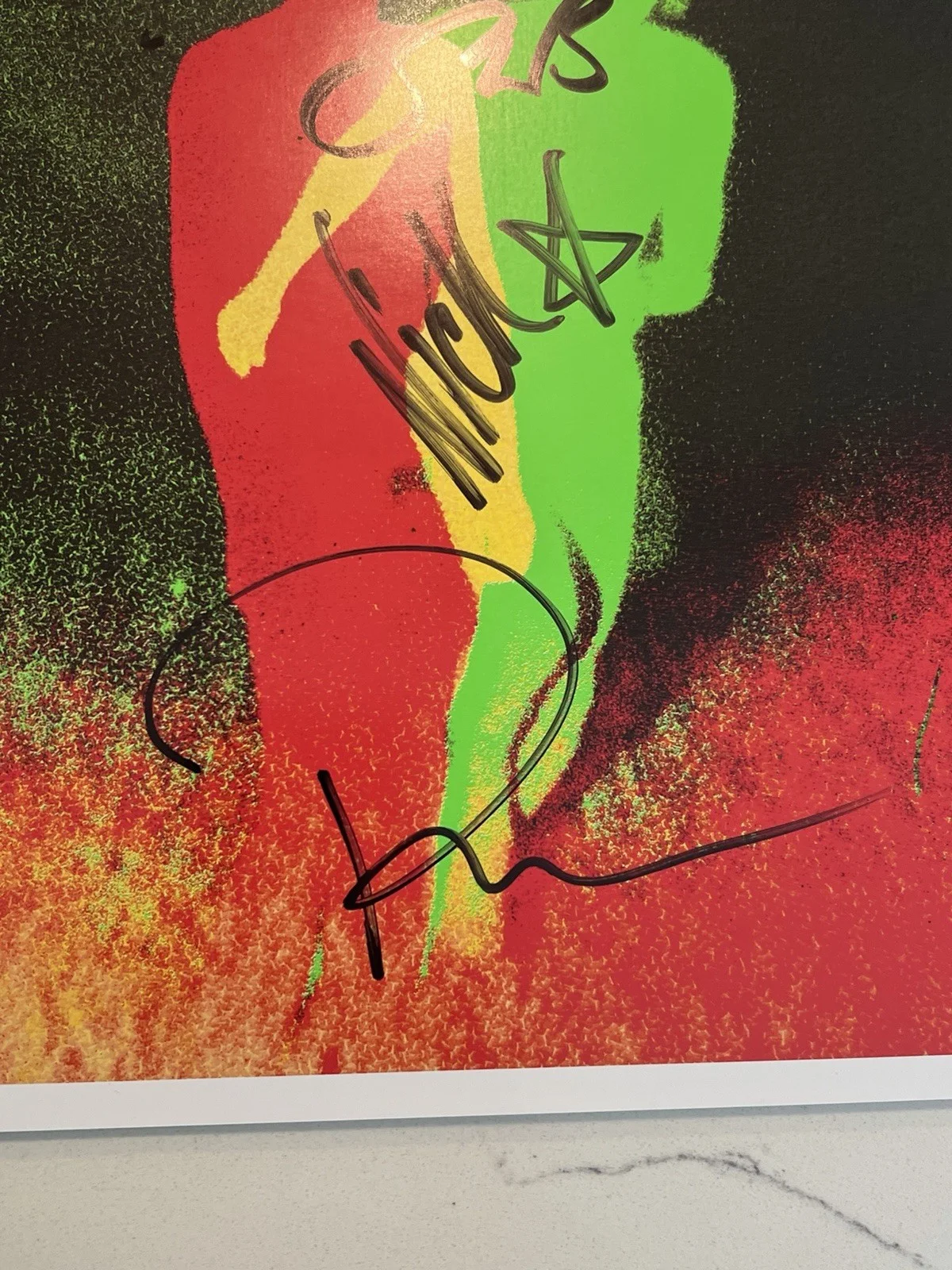 Duran Duran Hand Signed Vinyl Print Plus Album Future Past AUTOGRAPHED #1, image 5