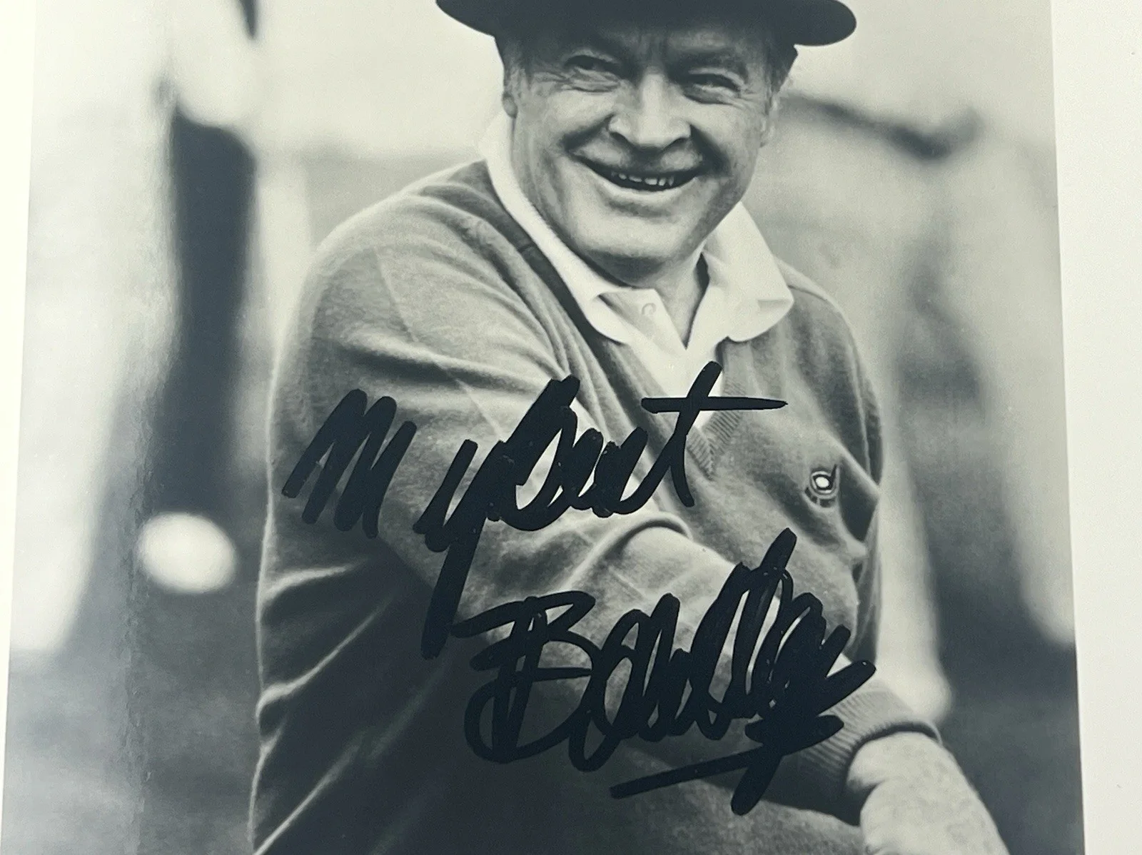 Bob Hope — Bob Hope Signed Autographed 8x10 Photo - Comedian Actor, изображение 2
