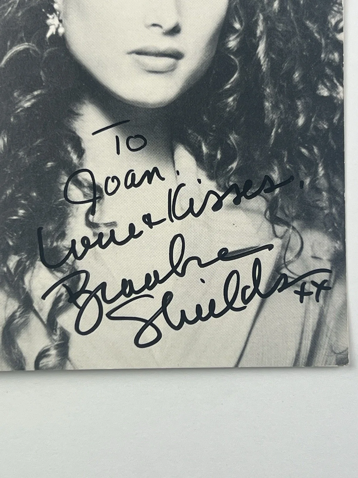 Brooke Shields — Brooke Shields Signed Autographed Photo 4x6 Personalized- Pretty Baby Actress, изображение 2