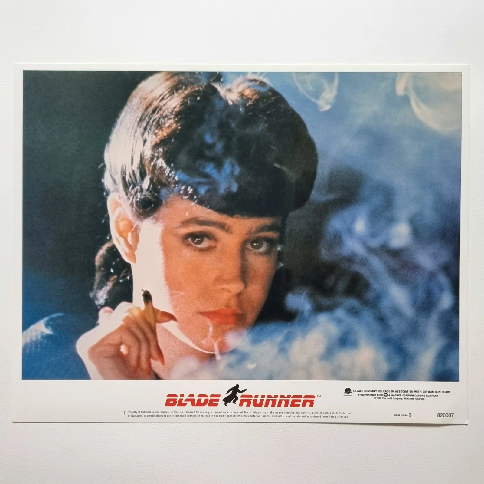 Original BLADE RUNNER 1982 Lobby Cards 11 x 14 SET OF 8 Harrison Ford Sean Young, изображение 2